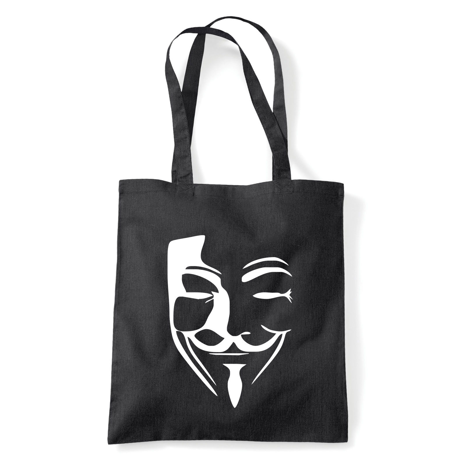 anonymus vendetta Fekete Shopper Vászontáska