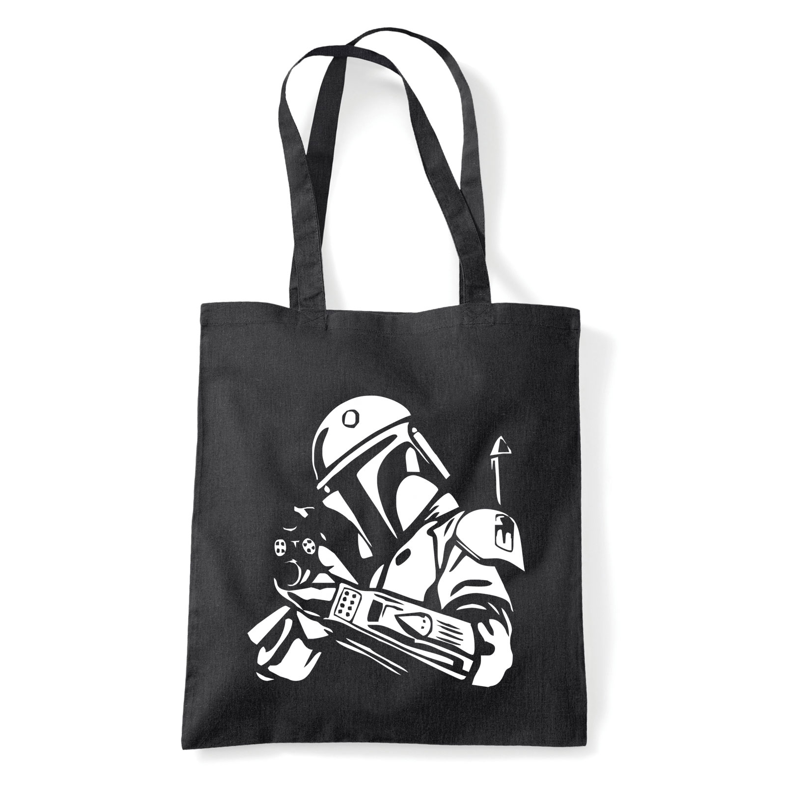 boba fett star wars Fekete Shopper Vászontáska