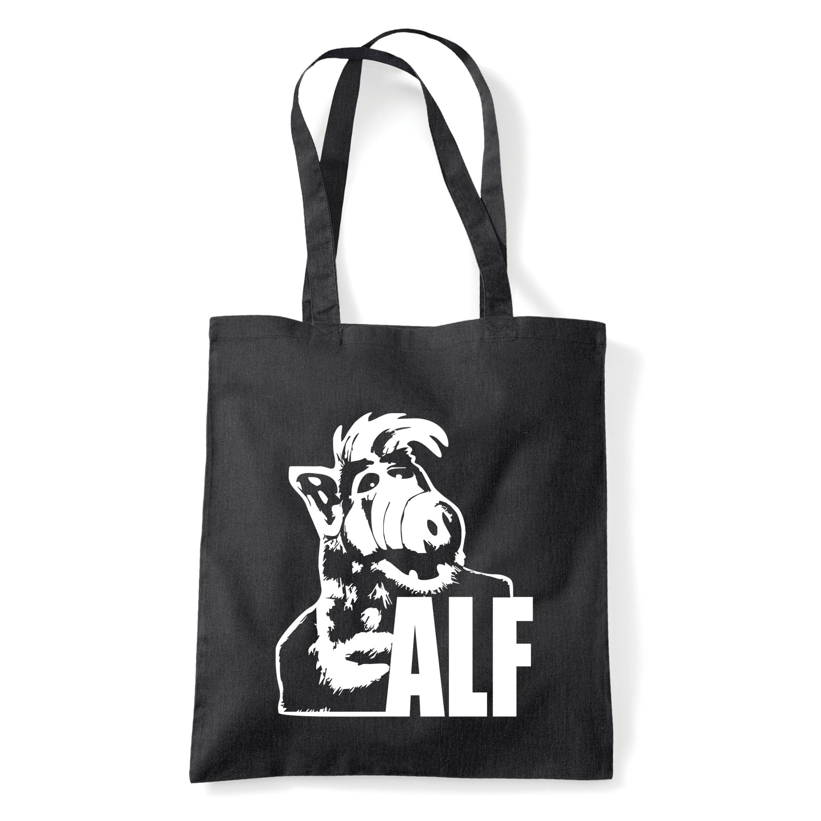 alf Fekete Shopper Vászontáska