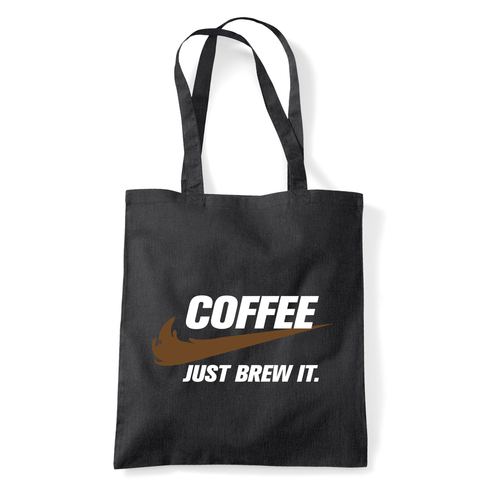 kávé coffee  Fekete Shopper Vászontáska