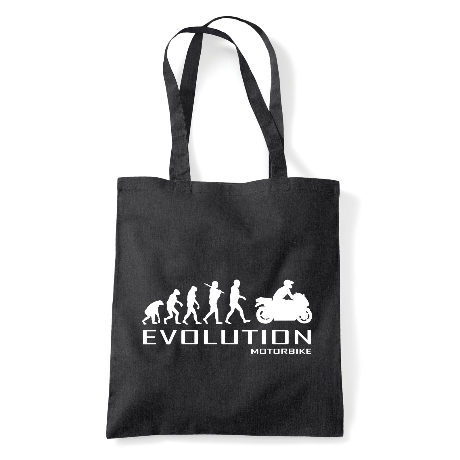 motoros motorsport motor evolution Fekete Shopper Vászontáska