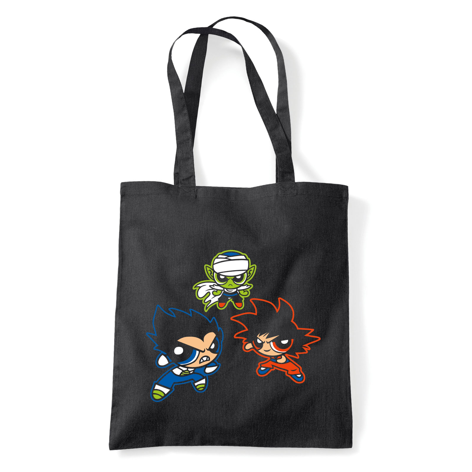 pindúr pandúrok dragon ball son goku Fekete Shopper Vászontáska