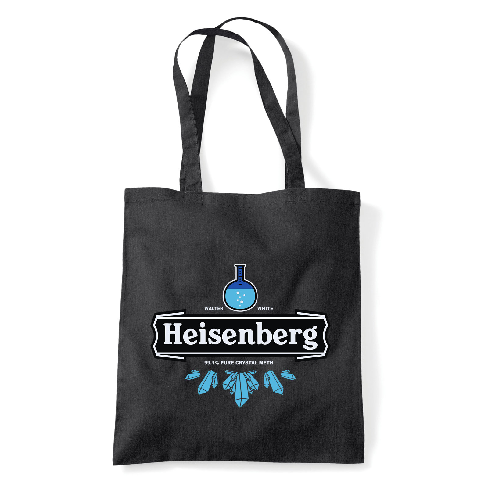 breaking bad totál szívás Fekete Shopper Vászontáska