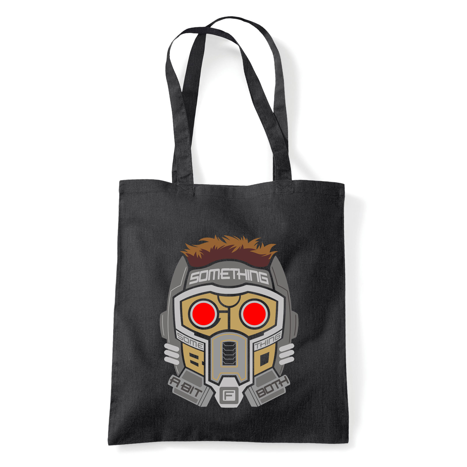 a galaxis őrzői peter star lord űrlord Fekete Shopper Vászontáska