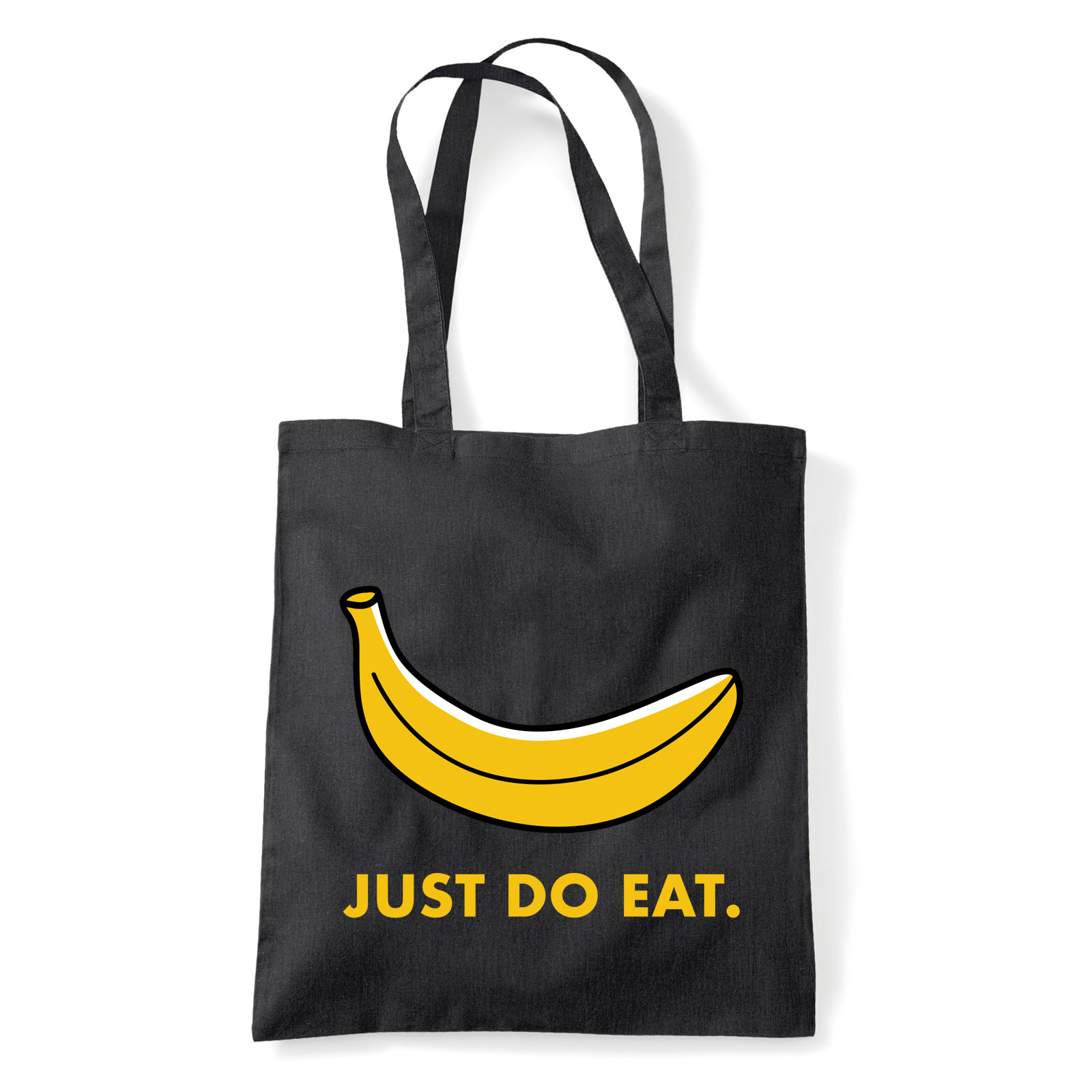 banán banana humor Fekete Shopper Vászontáska