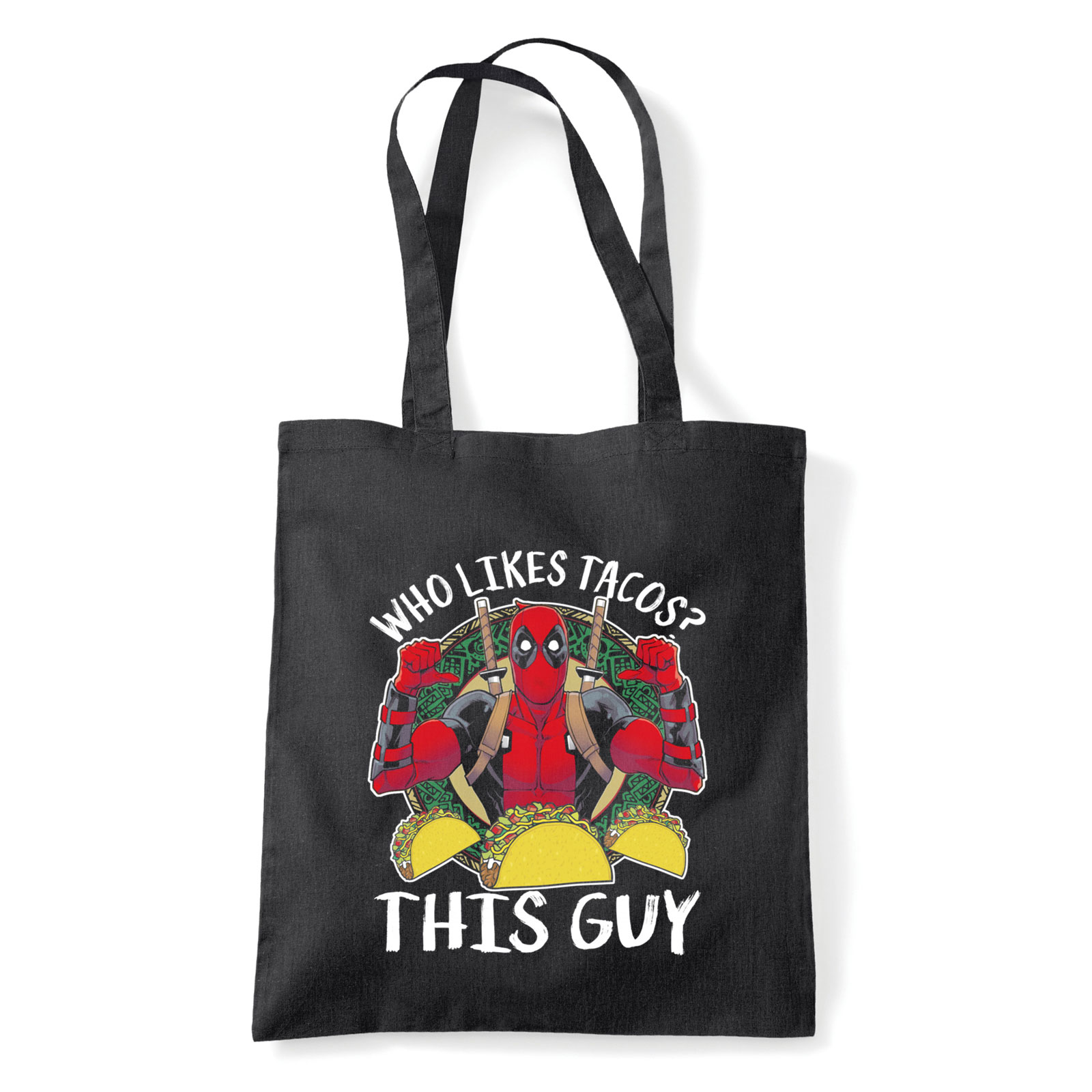 deadpool taco Fekete Shopper Vászontáska