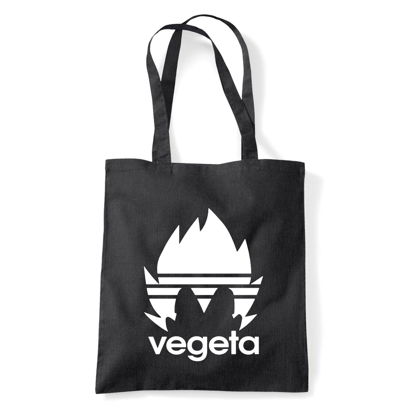 vegeta dragon ball Fekete Shopper Vászontáska