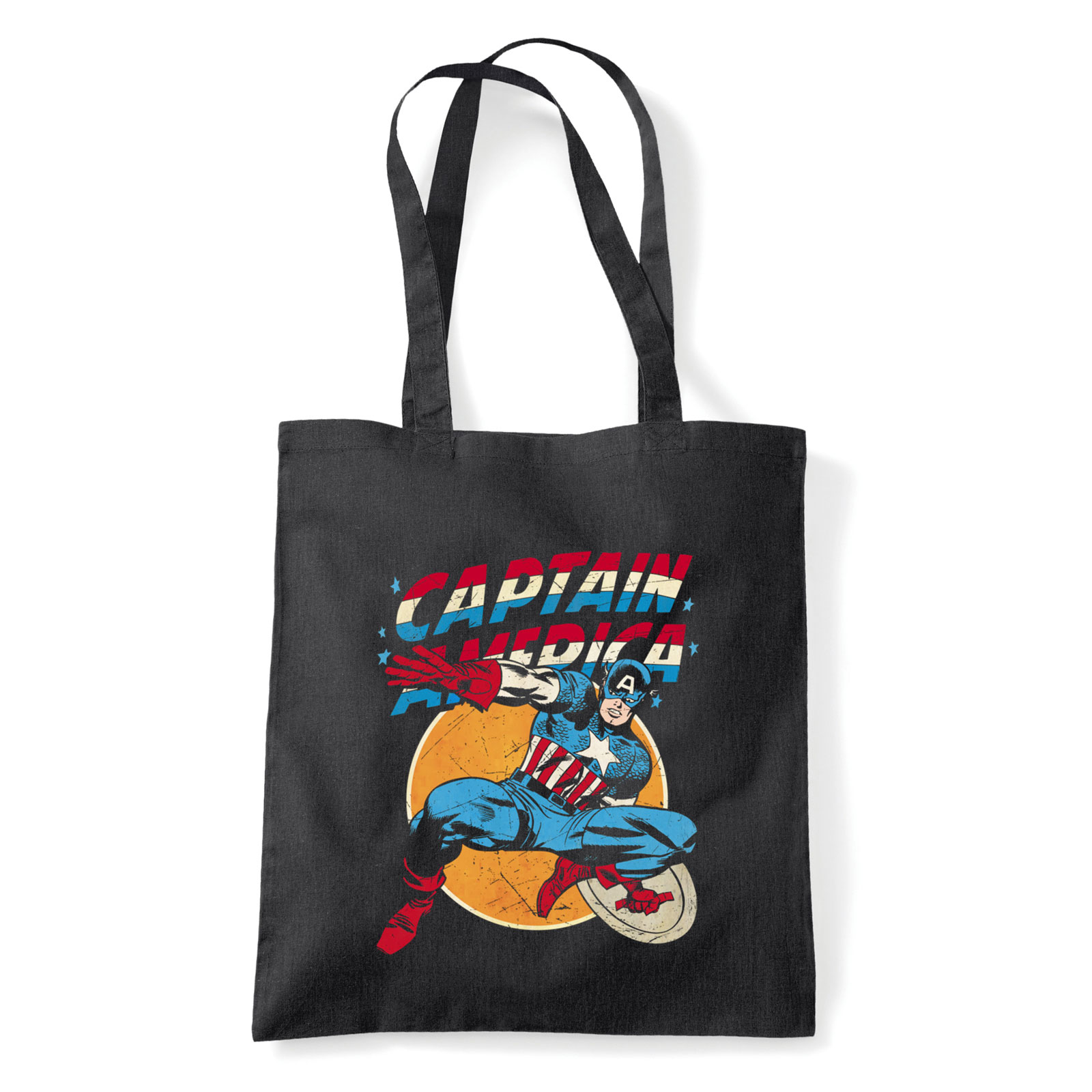 amerika kapitány avengers bosszúállók Fekete Shopper Vászontáska