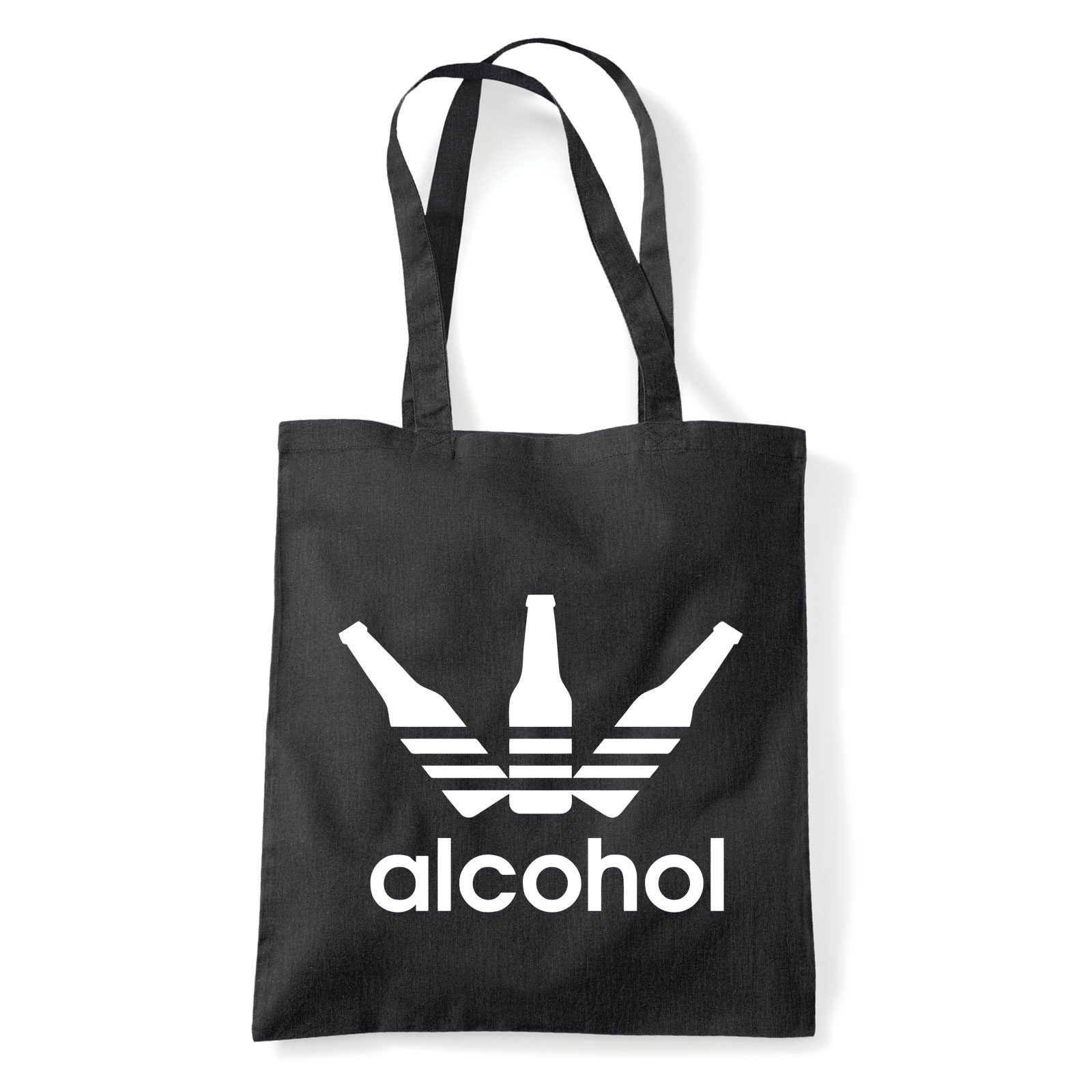 alcohol sör alkohol Fekete Shopper Vászontáska