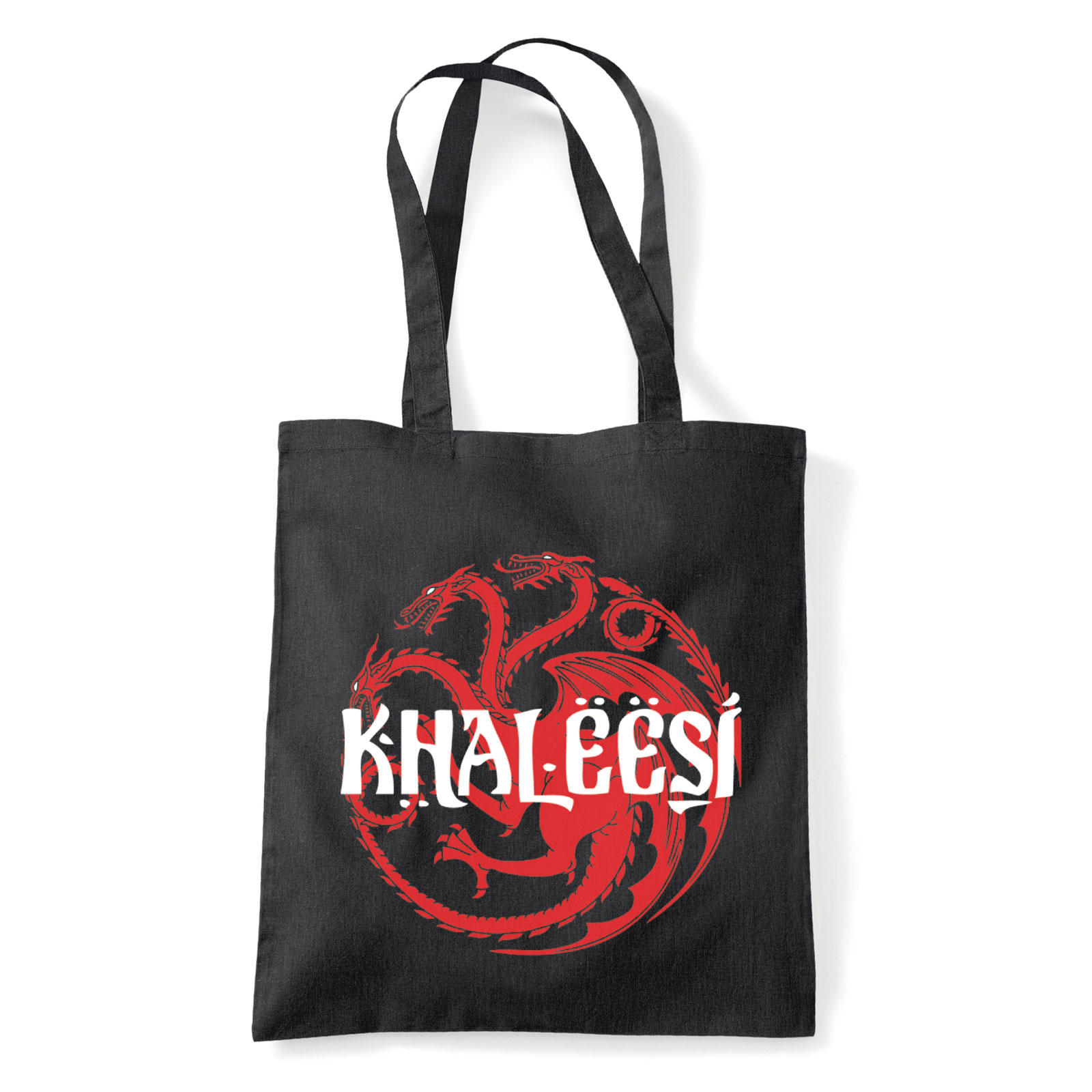 trónok harca game of thrones targaryen Fekete Shopper Vászontáska
