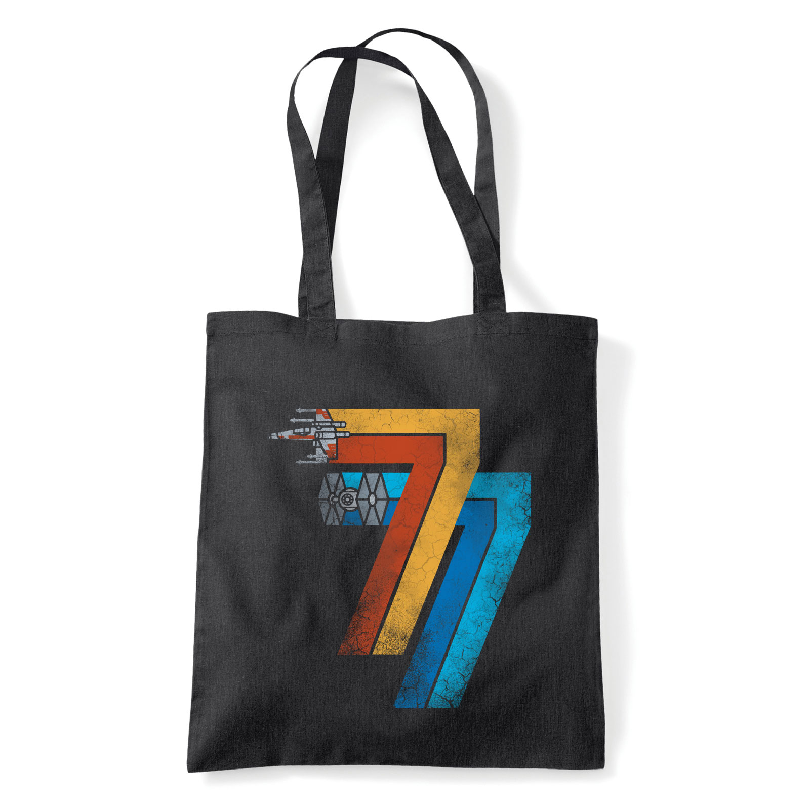 star wars 1977 Fekete Shopper Vászontáska