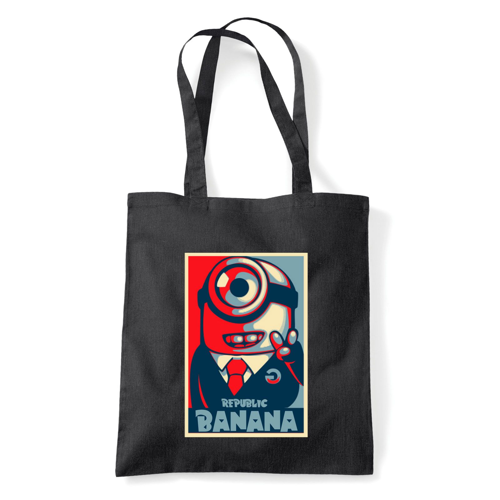 minyonok minions Fekete Shopper Vászontáska