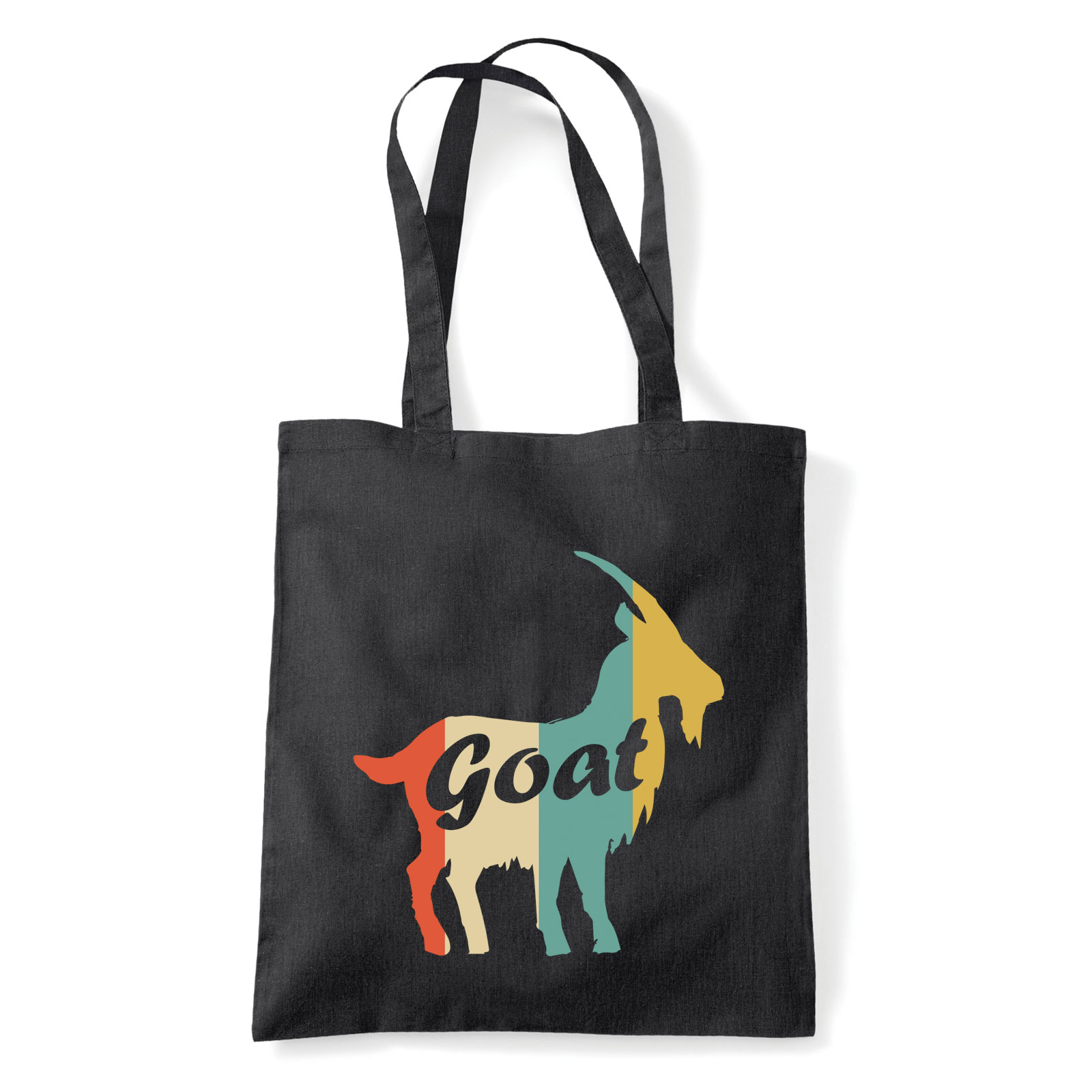 goat kecske Fekete Shopper Vászontáska
