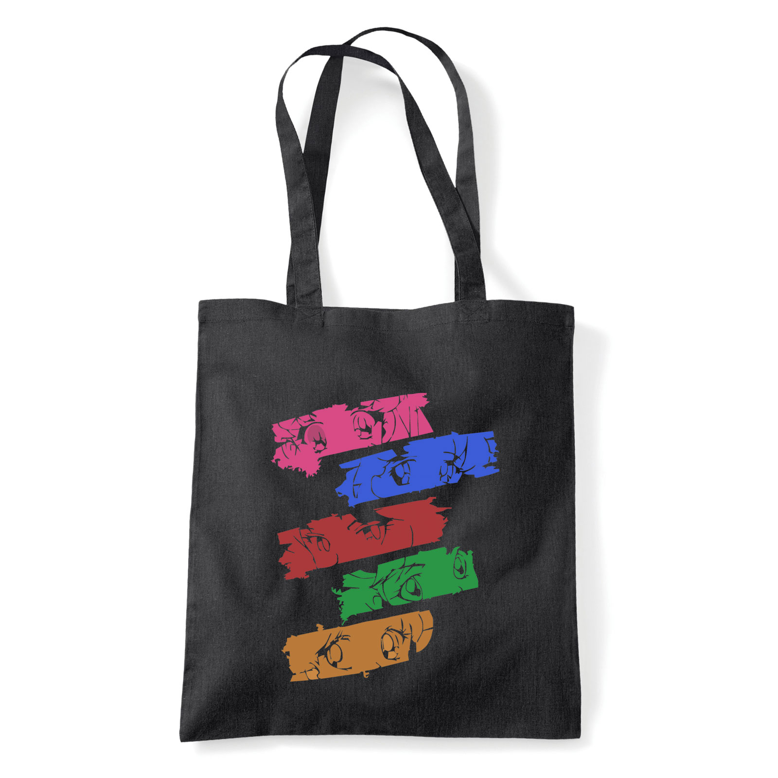 sailor moon Fekete Shopper Vászontáska