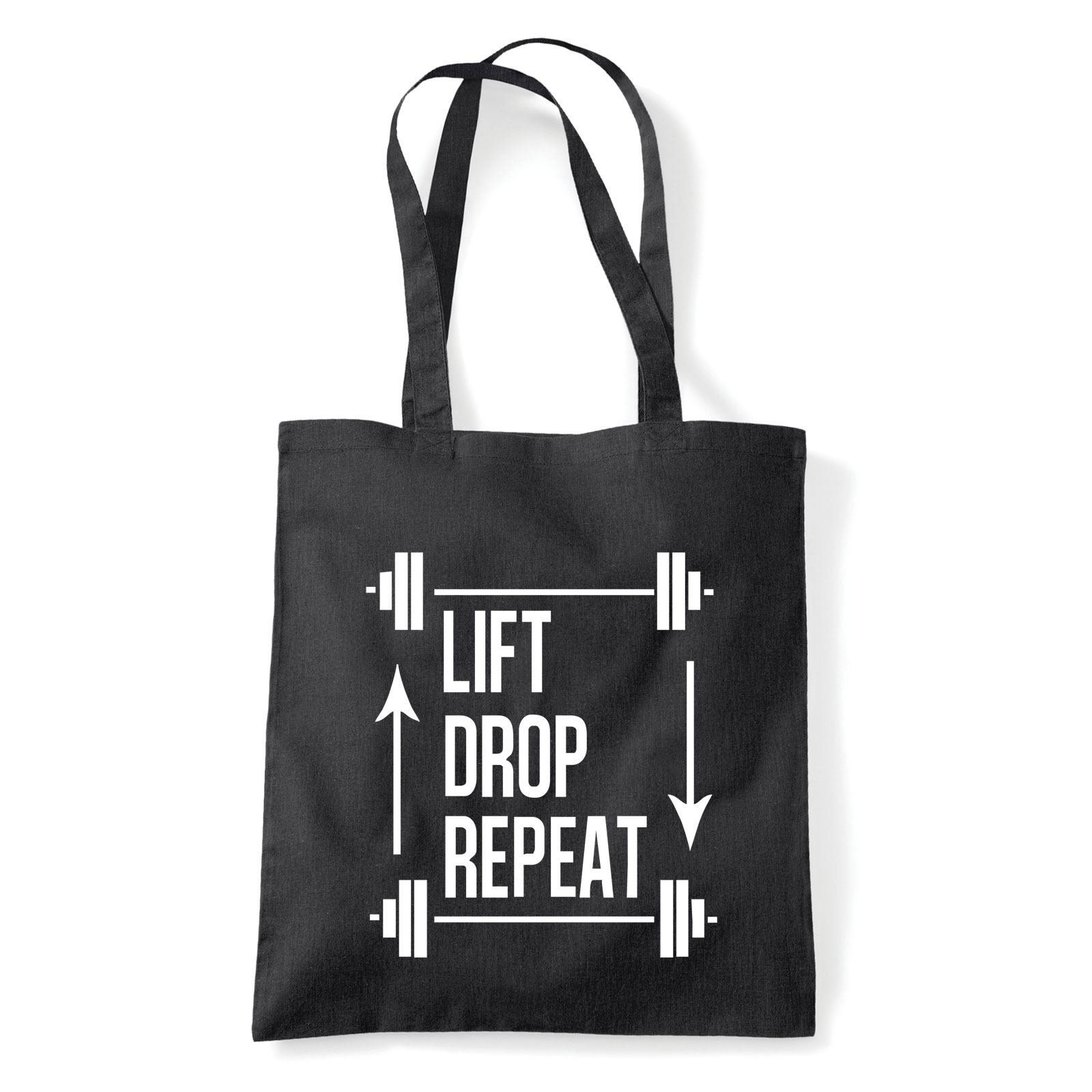 kondi kondizás edzés Fekete Shopper Vászontáska