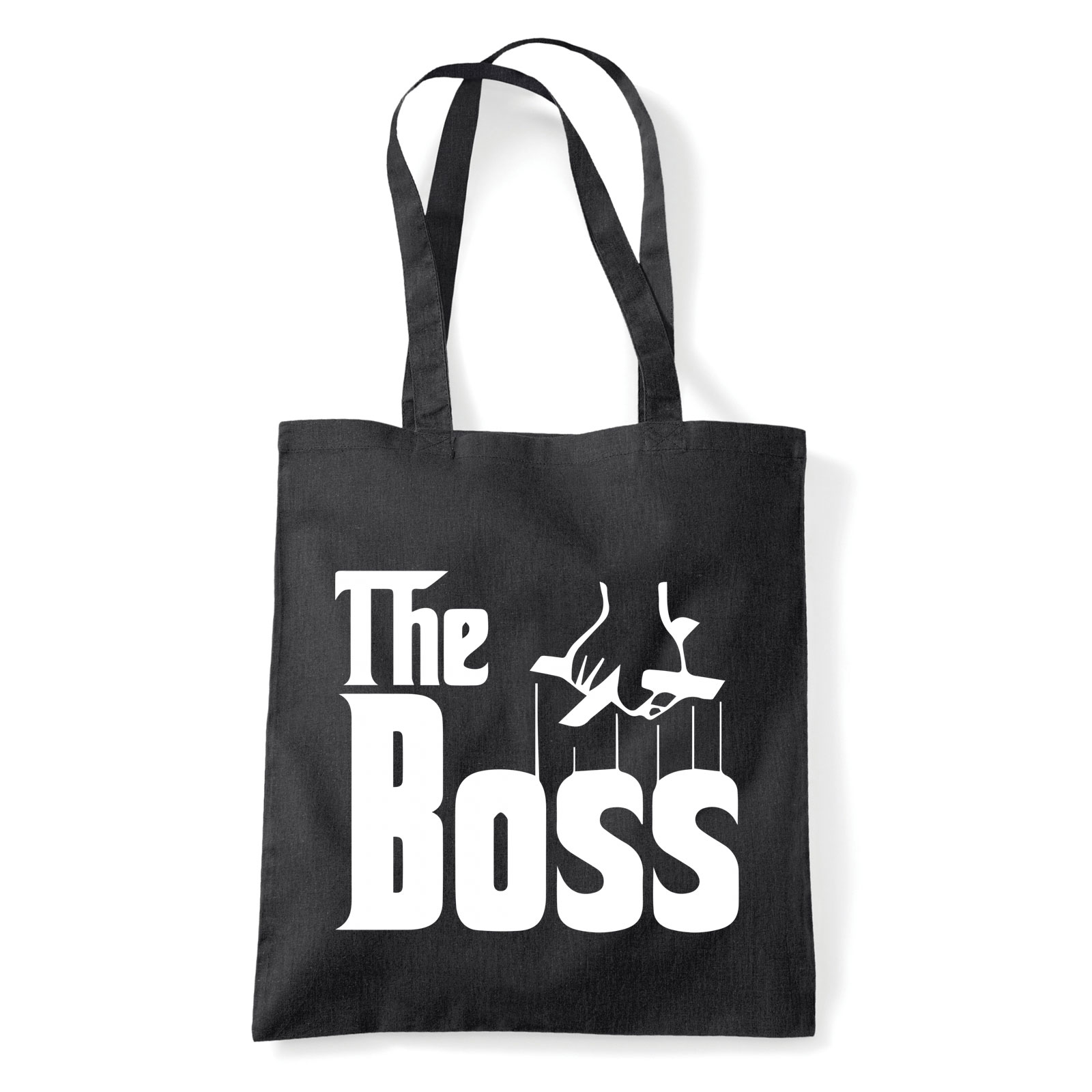 The Boss Fekete Shopper Vászontáska