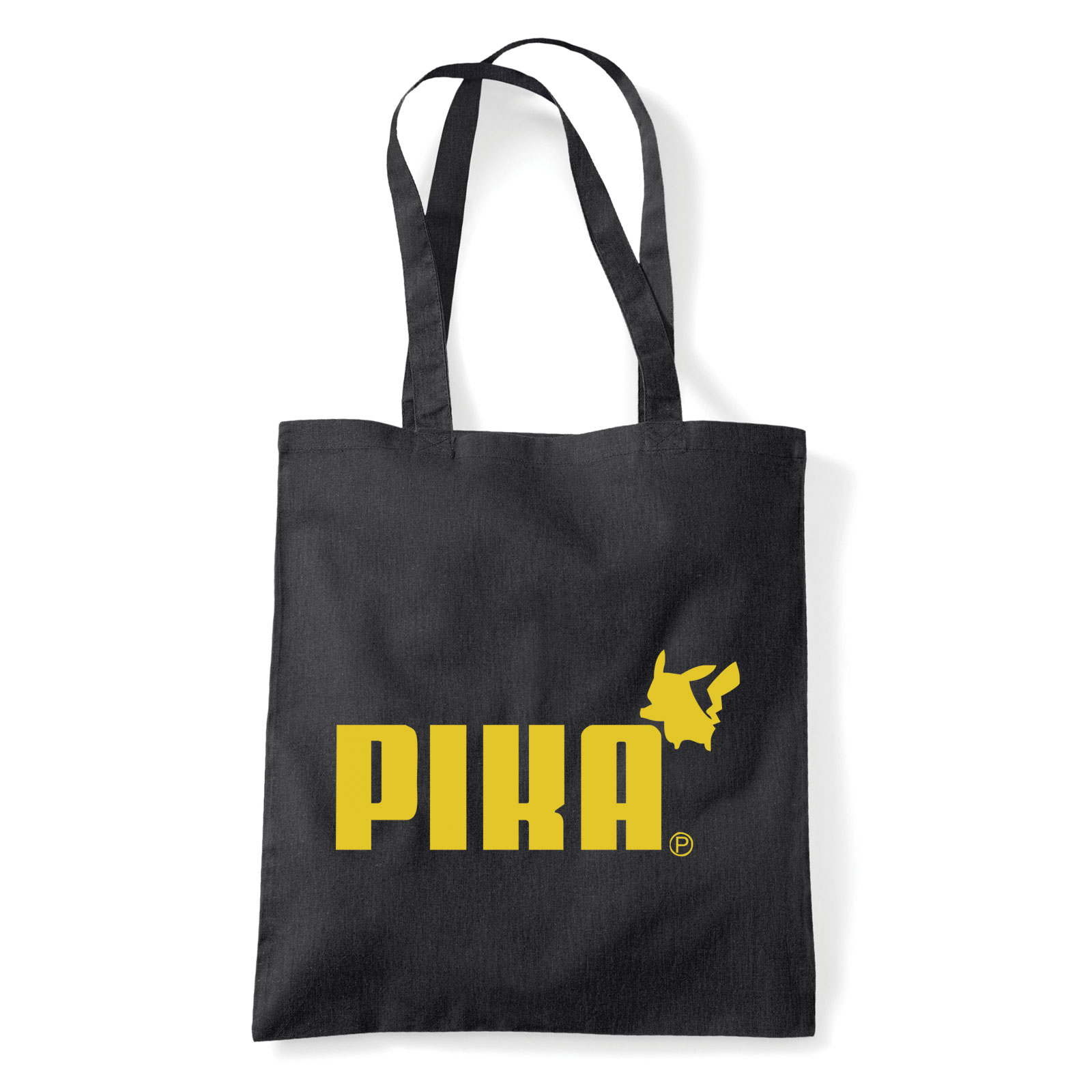 pikachu pokemon Fekete Shopper Vászontáska