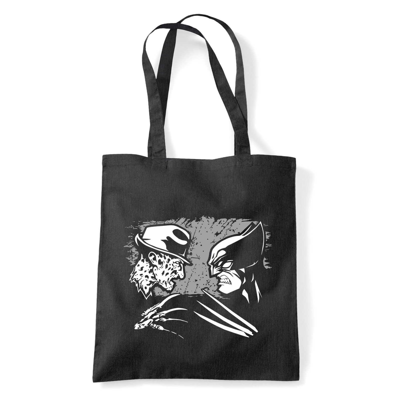 freddy krueger wolverine farkas Fekete Shopper Vászontáska