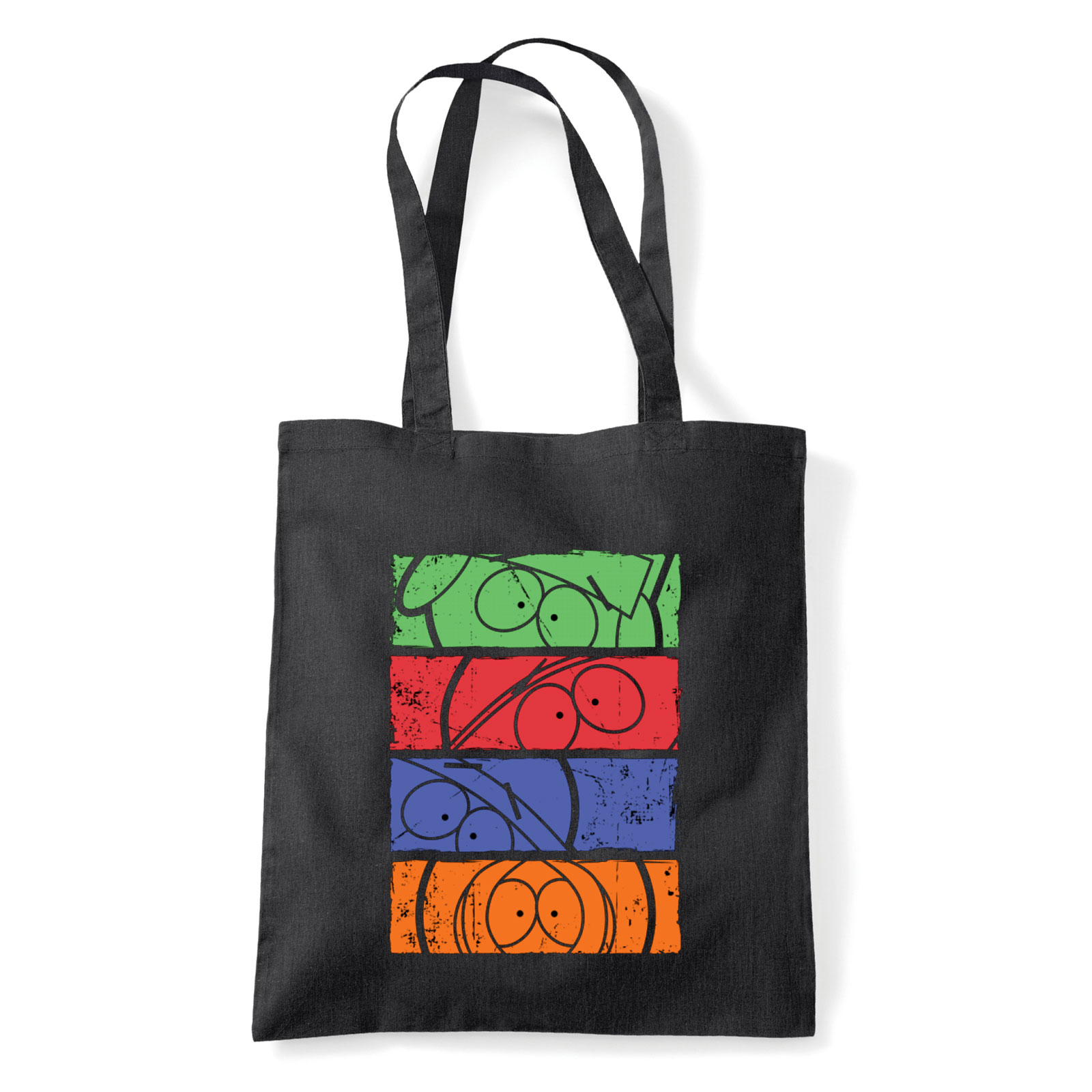 Rejtett Fekete Shopper Vászontáska