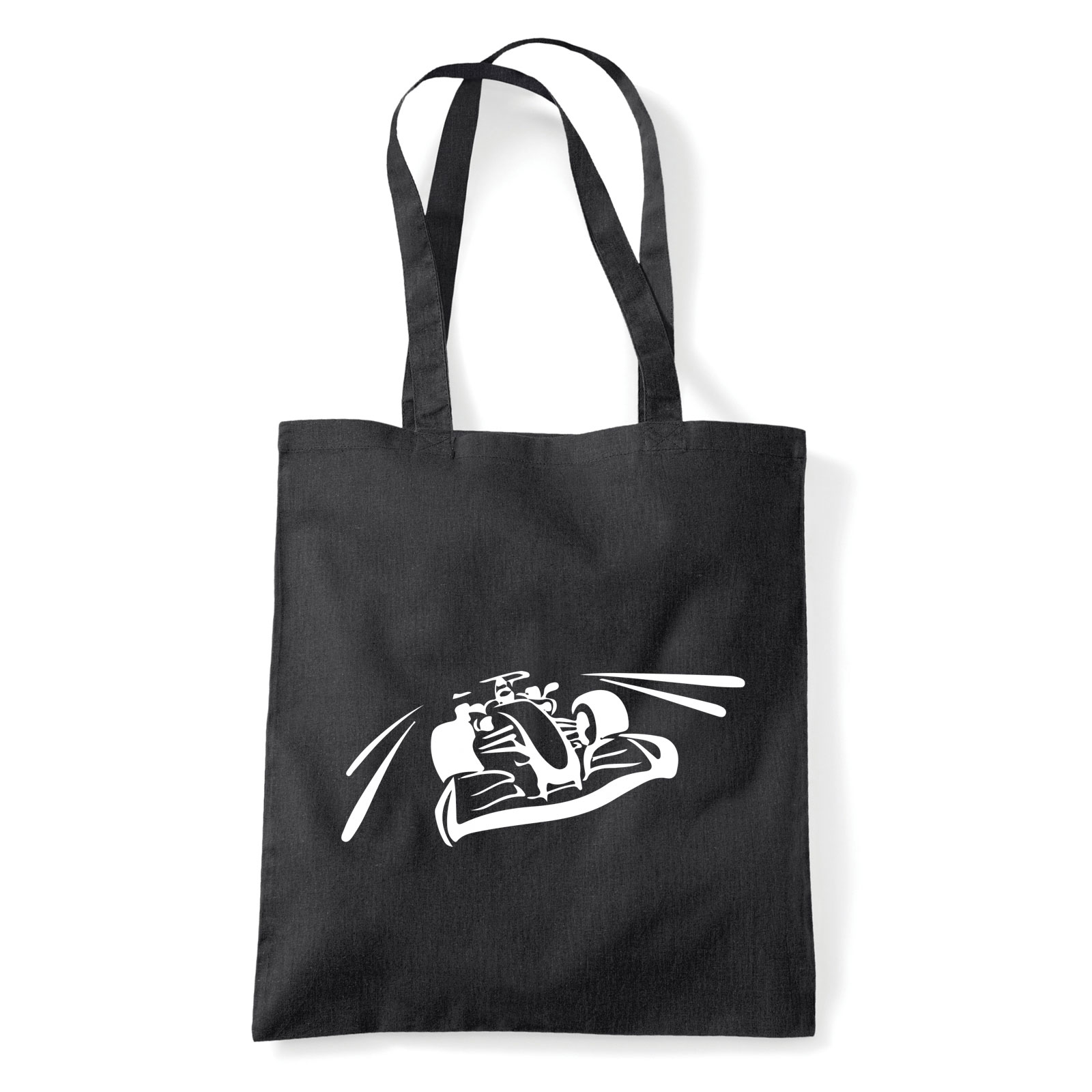versenyautó f1 racing Fekete Shopper Vászontáska