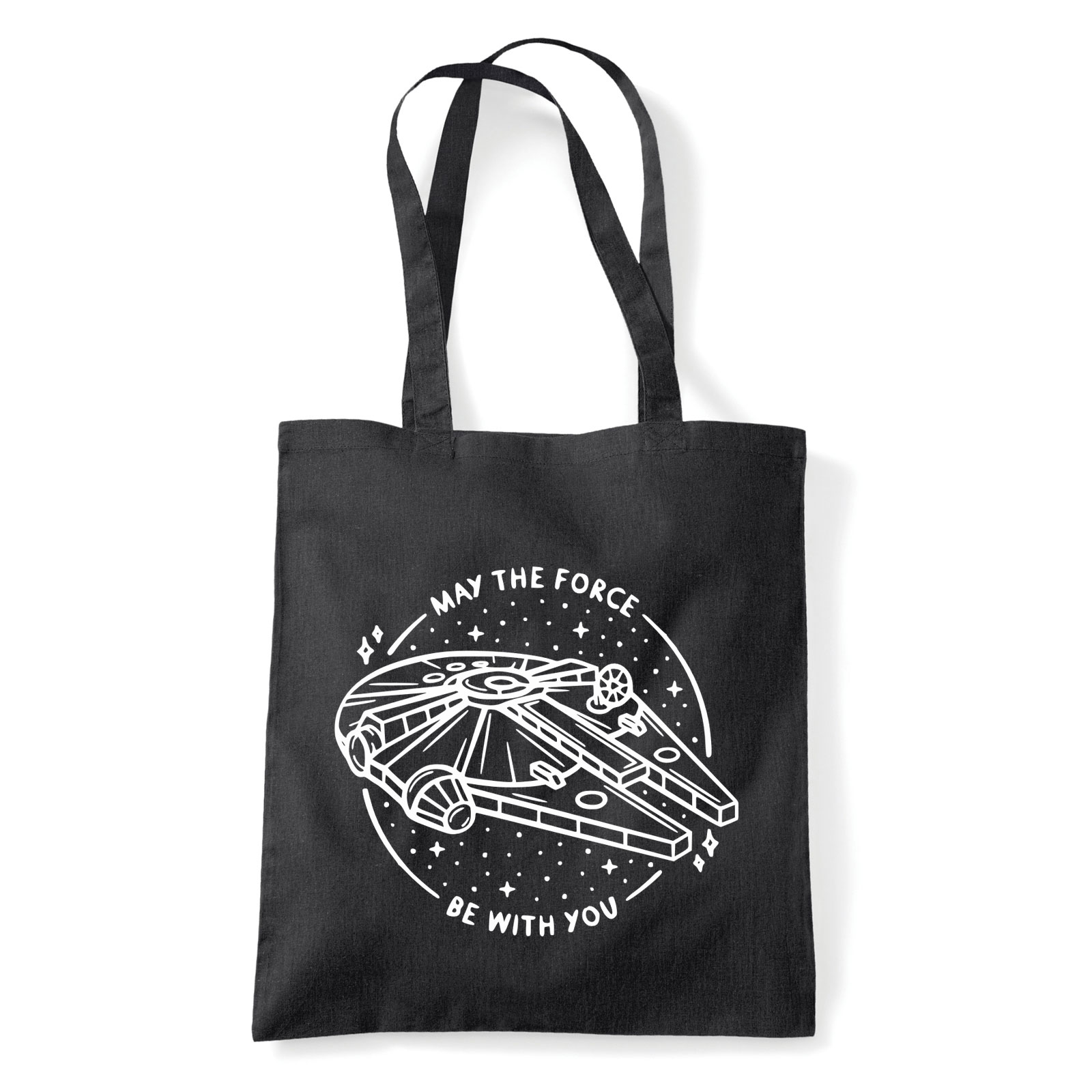 star wars ezeréves sólyom Fekete Shopper Vászontáska