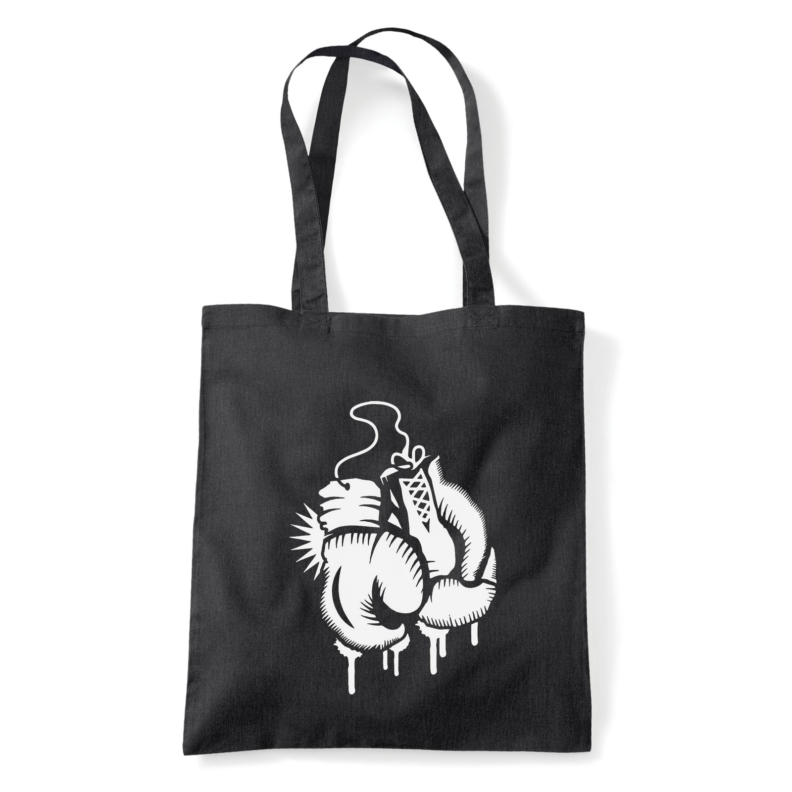 Box Kesztyű Fekete Shopper Vászontáska