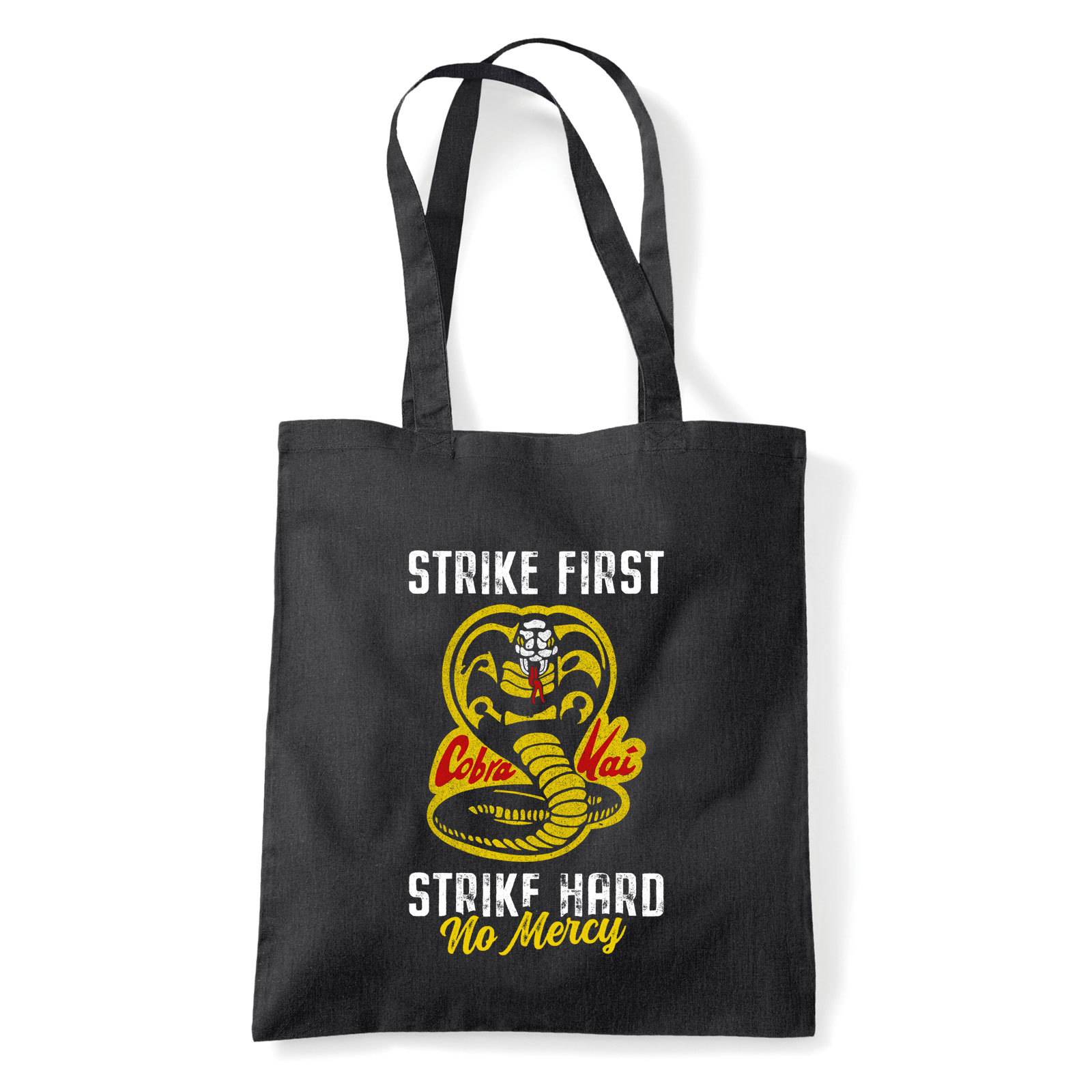 cobra kai karate kölyök Fekete Shopper Vászontáska