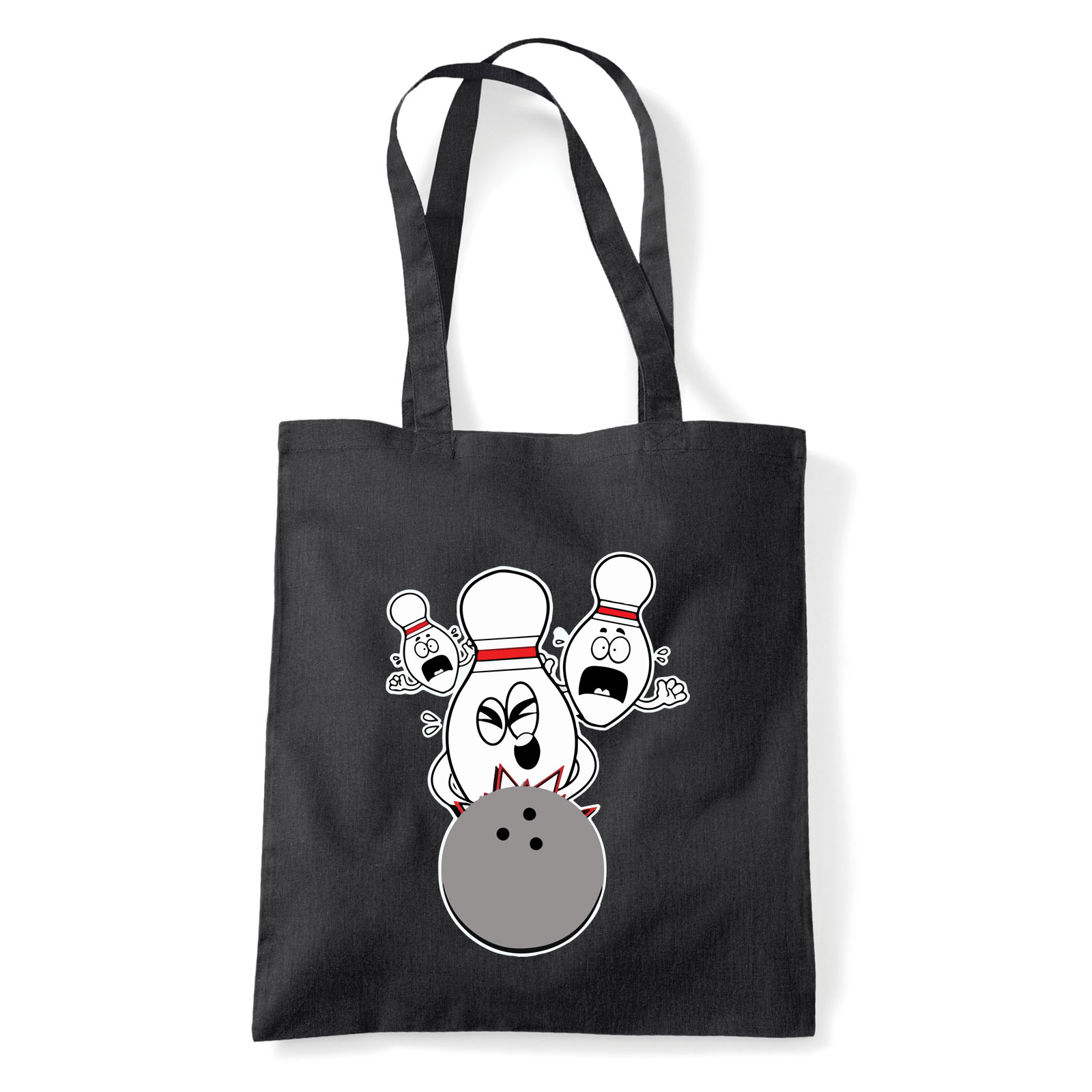 bowling Fekete Shopper Vászontáska