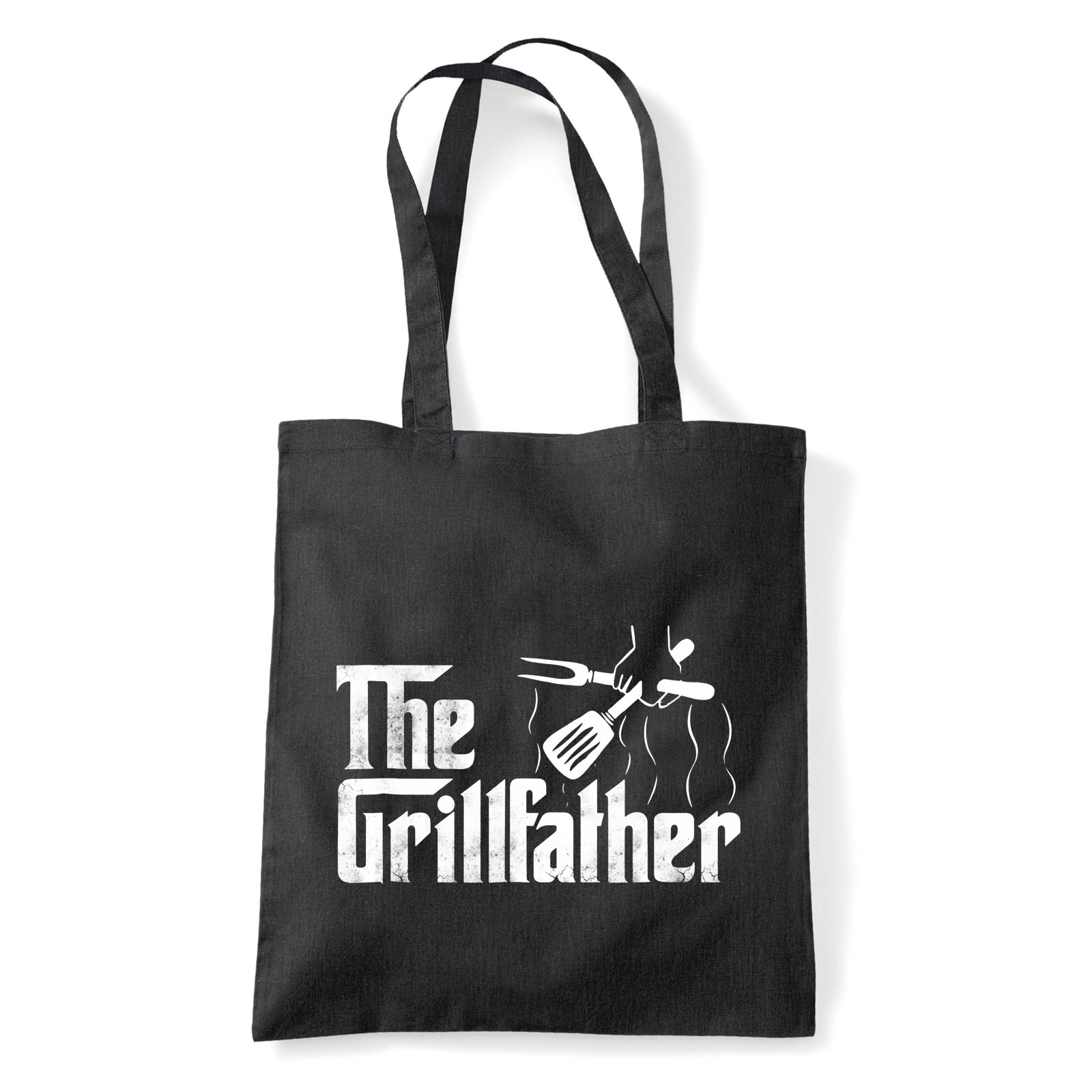 grill grillezés Fekete Shopper Vászontáska
