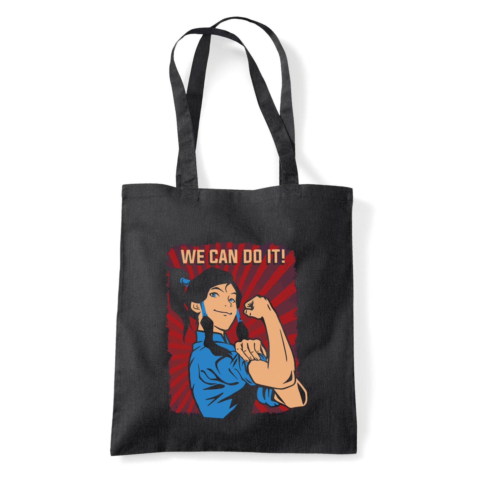korra legendája Fekete Shopper Vászontáska
