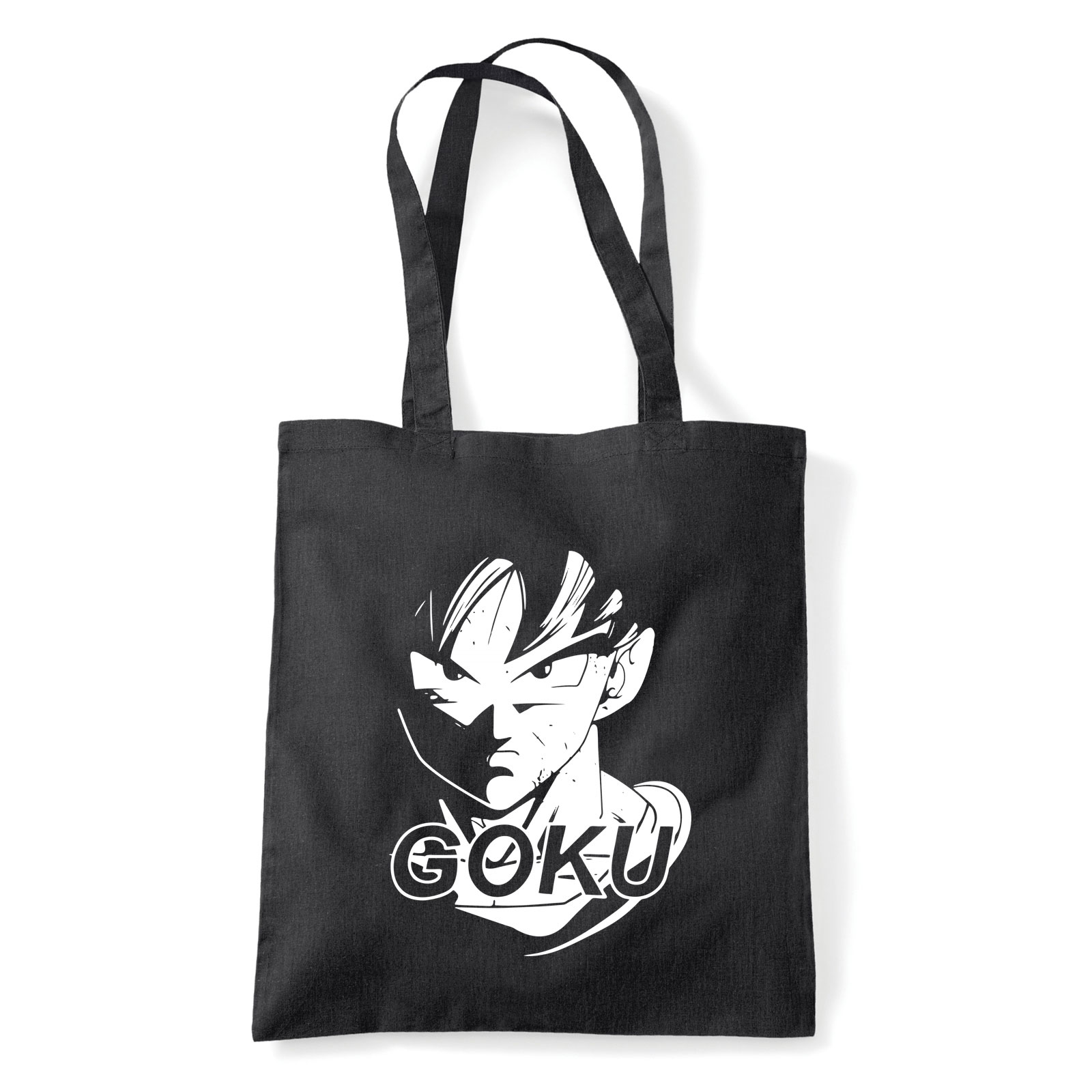 son goku dragon ball Fekete Shopper Vászontáska