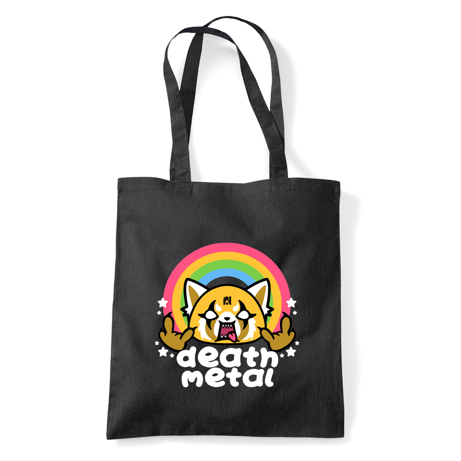 Death Metal Fekete Shopper Vászontáska