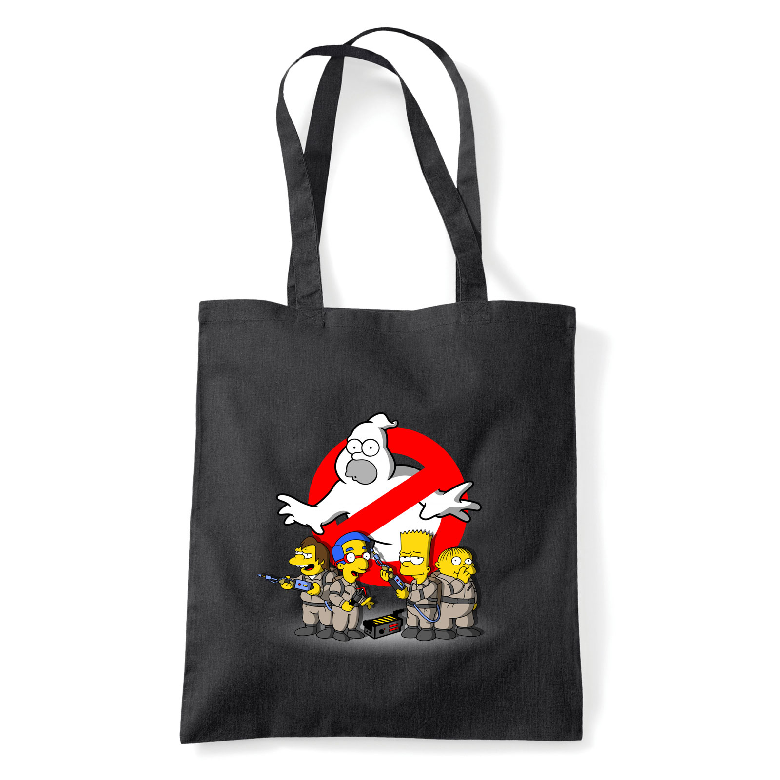 homer simpson Fekete Shopper Vászontáska