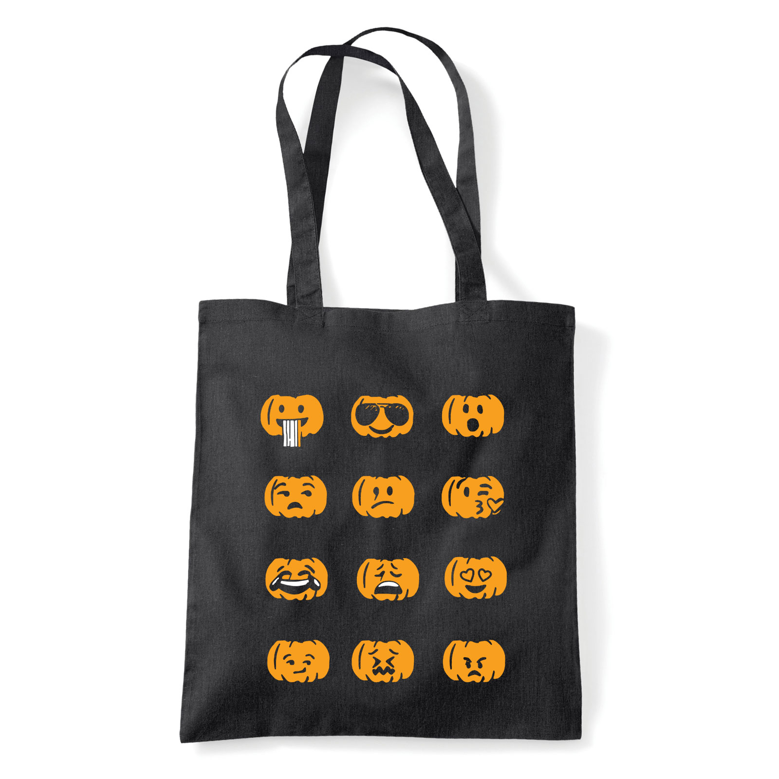 tök facebook emoji Fekete Shopper Vászontáska