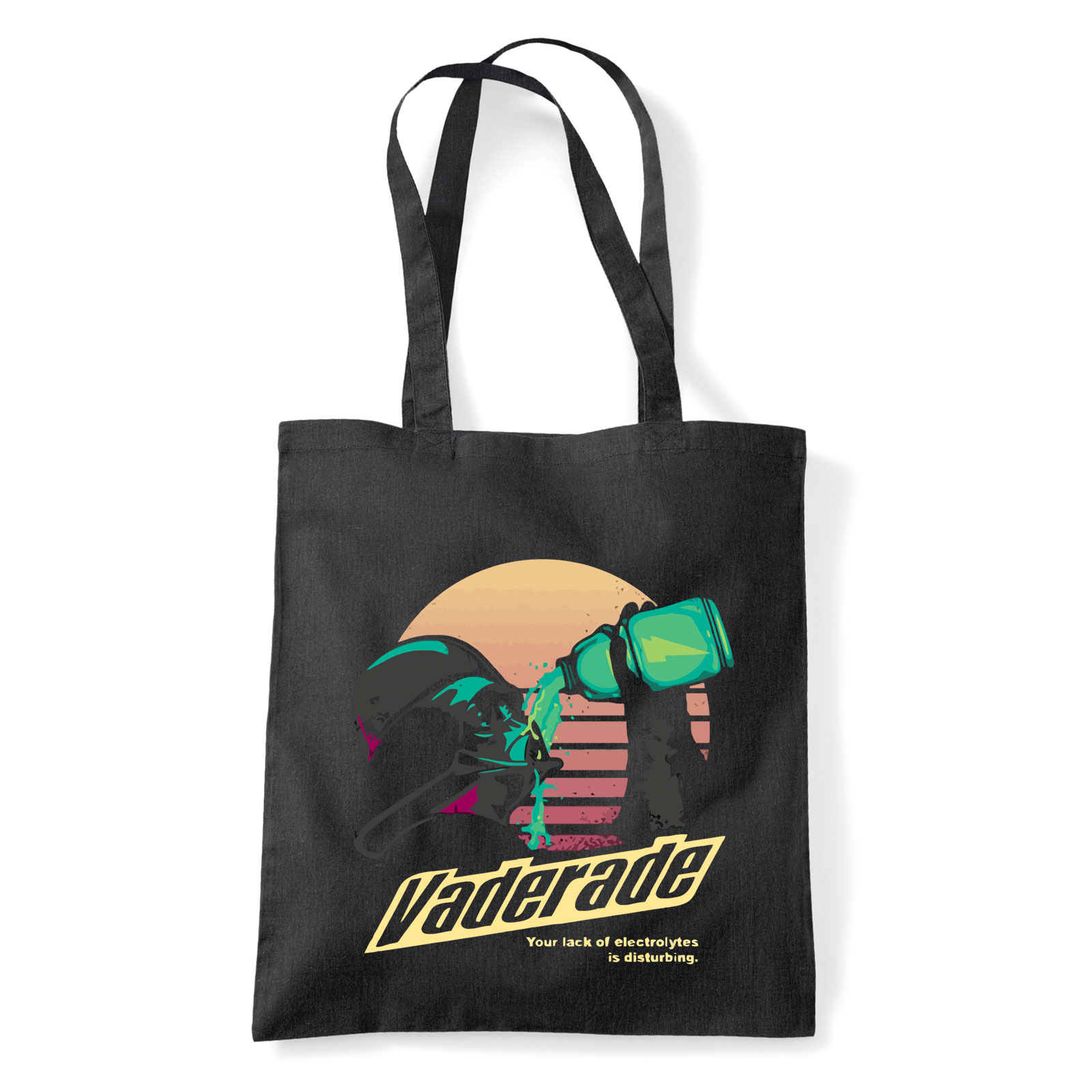 Darth Vader Humor Fekete Shopper Vászontáska