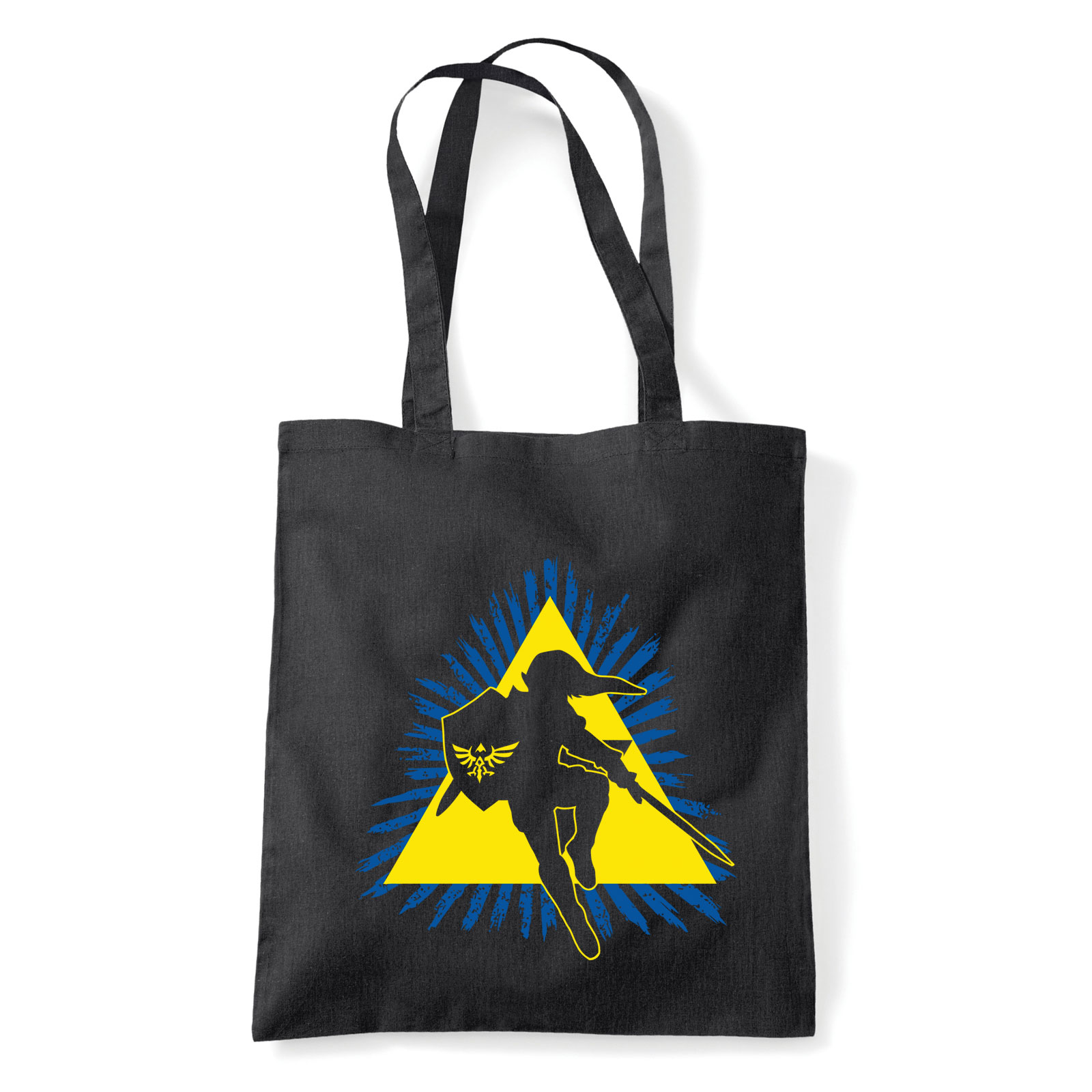zelda link Fekete Shopper Vászontáska