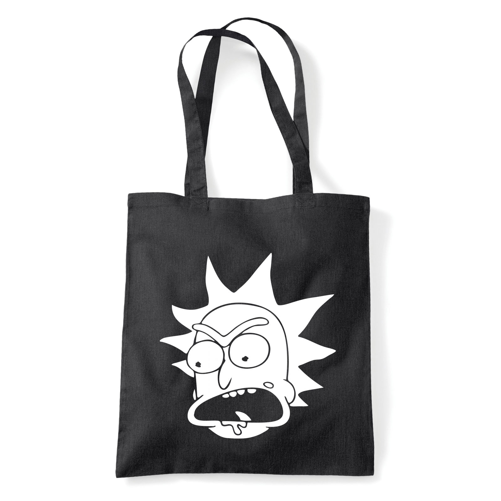 rick és morty Fekete Shopper Vászontáska