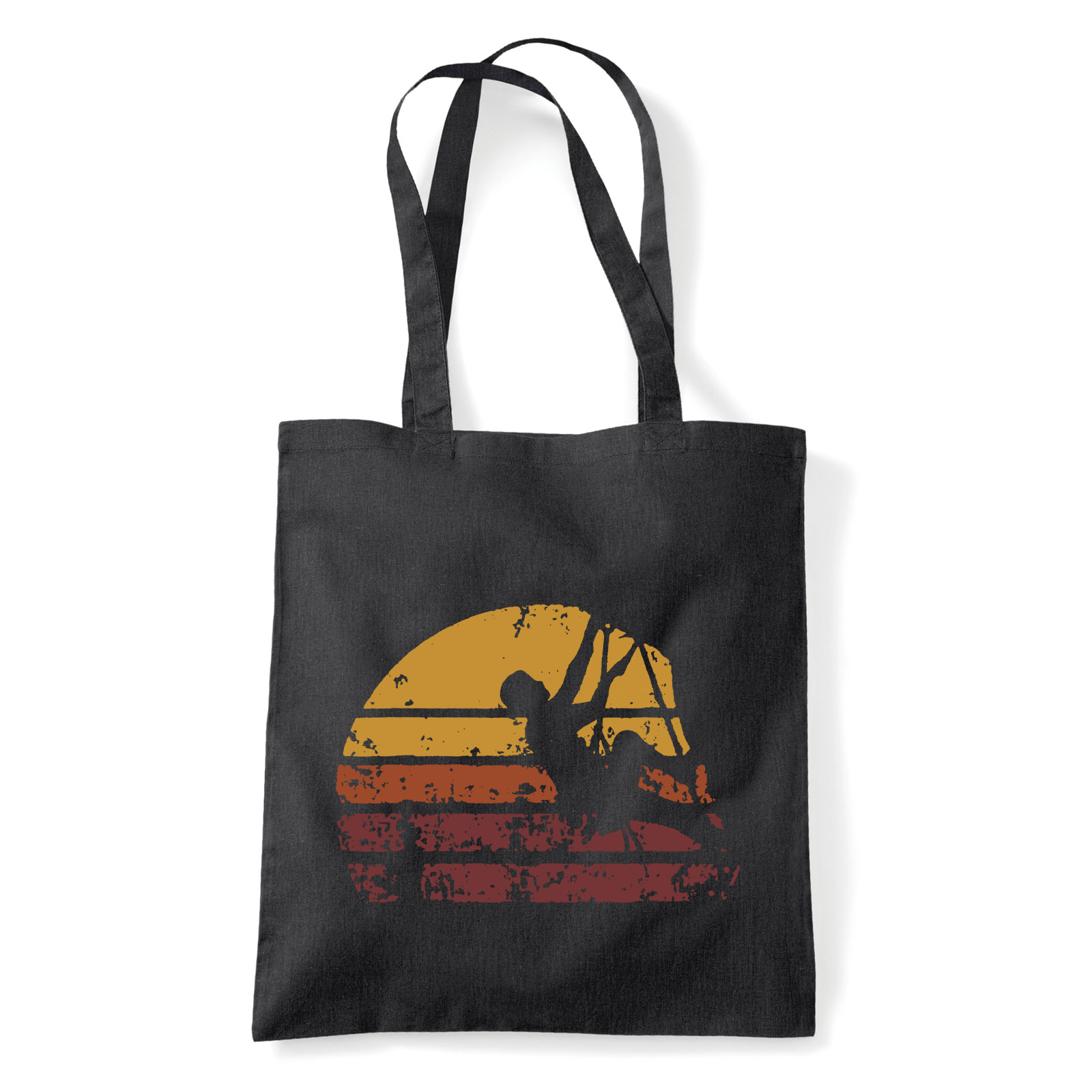 hegymászás hegymászó Fekete Shopper Vászontáska