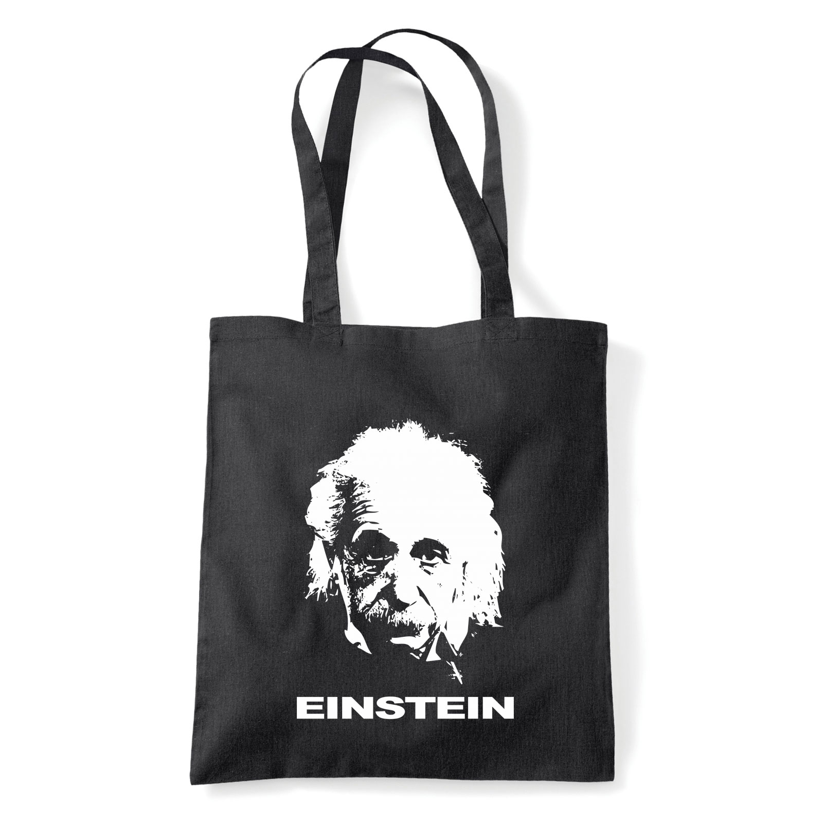 albert einstein Fekete Shopper Vászontáska
