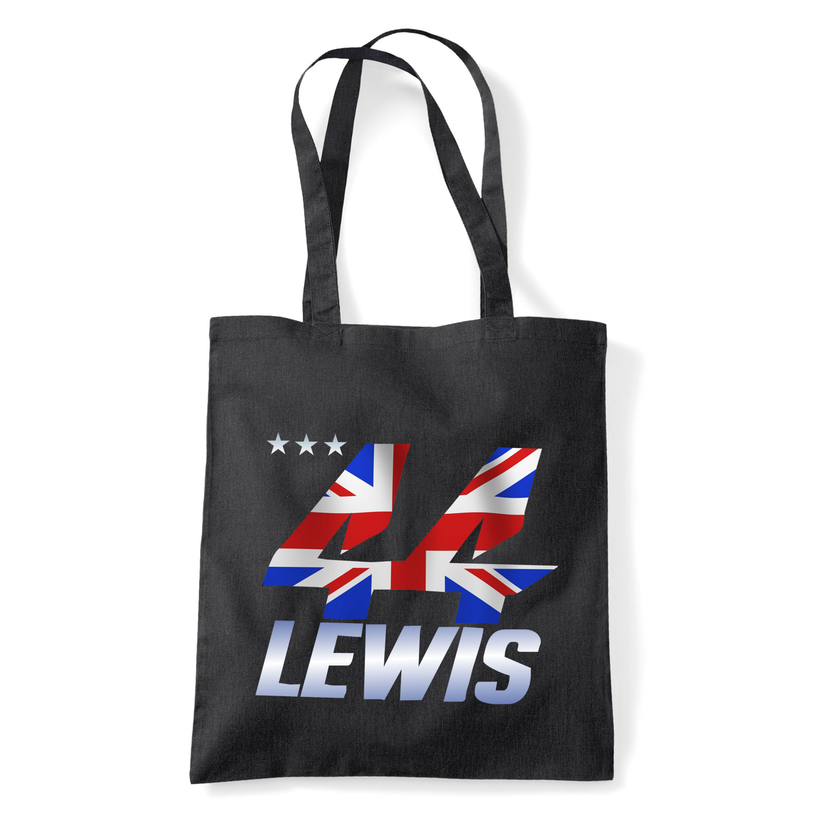 lewis hamilton 44 Fekete Shopper Vászontáska