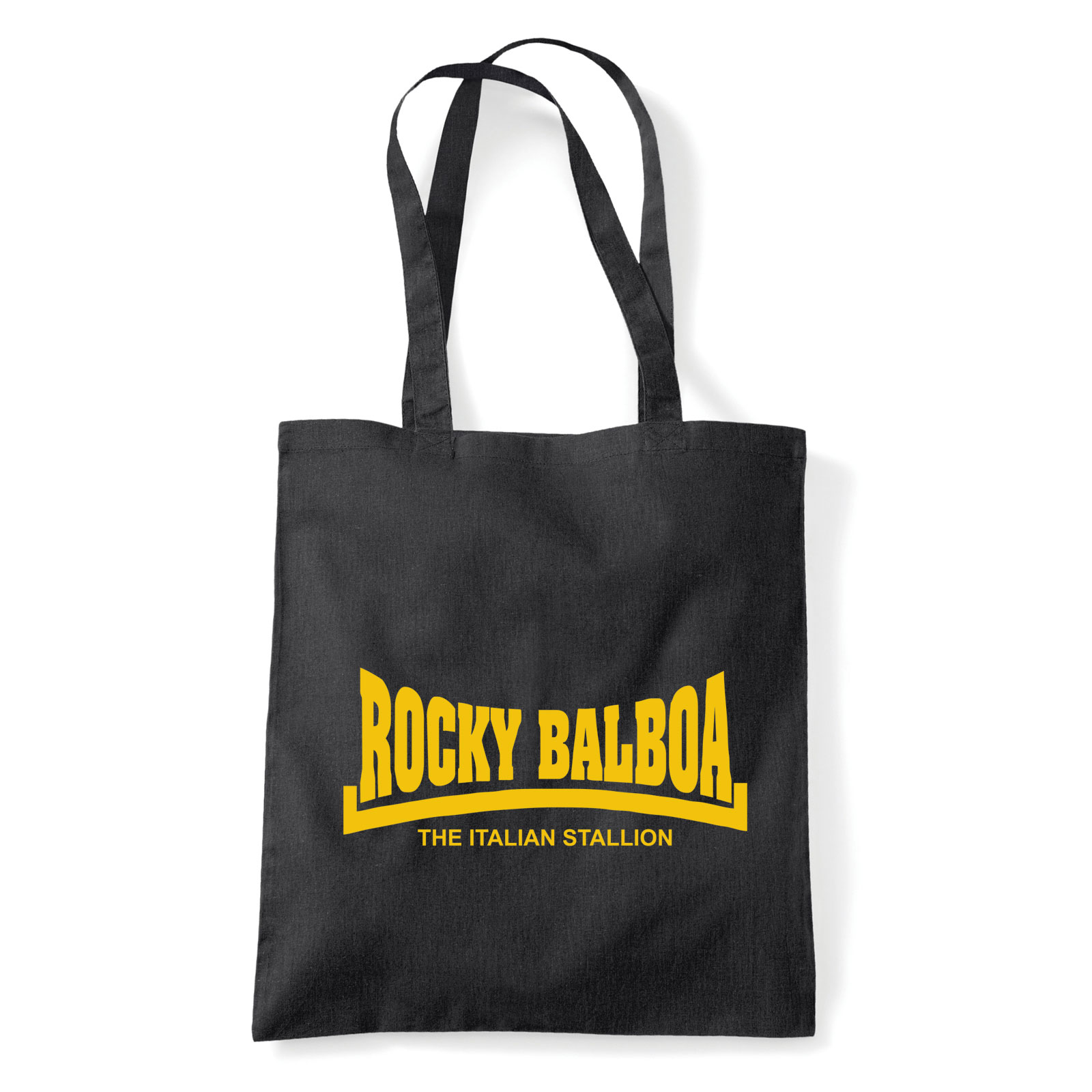 rocky balboa Fekete Shopper Vászontáska