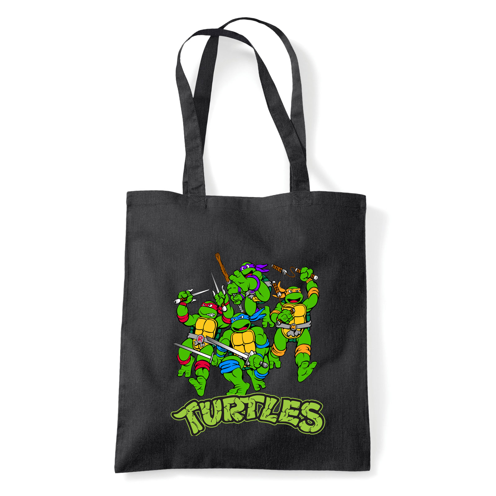 tini ninja teknőcök tmnt Fekete Shopper Vászontáska