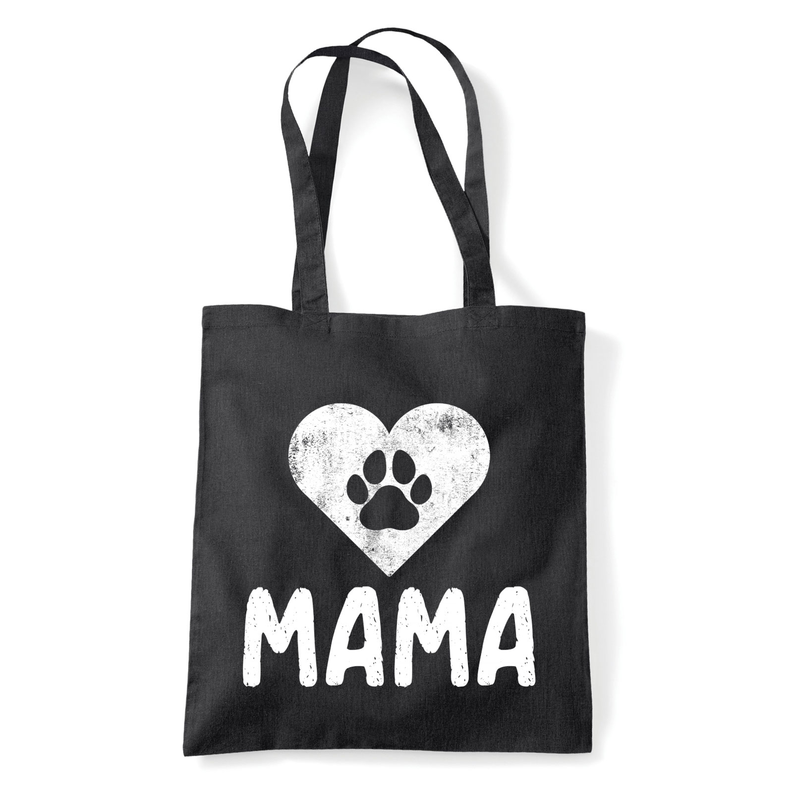 Dog Mama kutya kutyás Fekete Shopper Vászontáska
