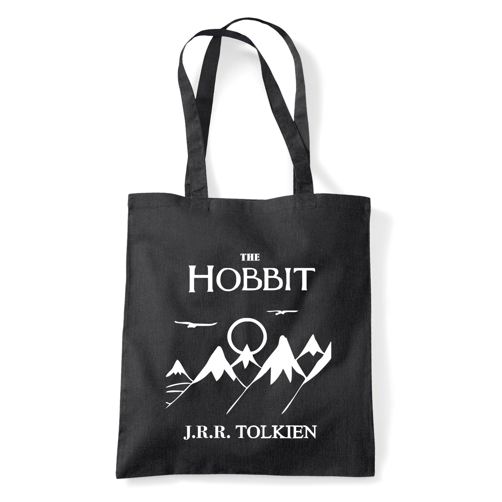 the hobbit jrr tolkien Fekete Shopper Vászontáska