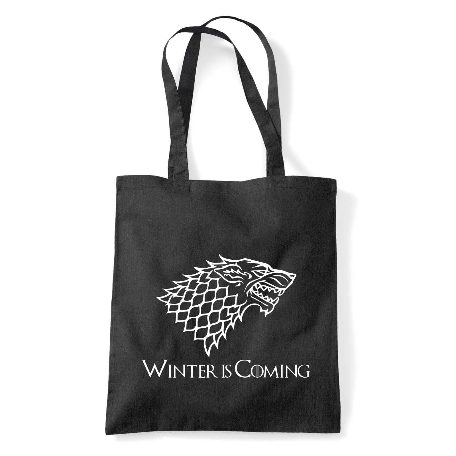 game of thrones trónok harca Fekete Shopper Vászontáska