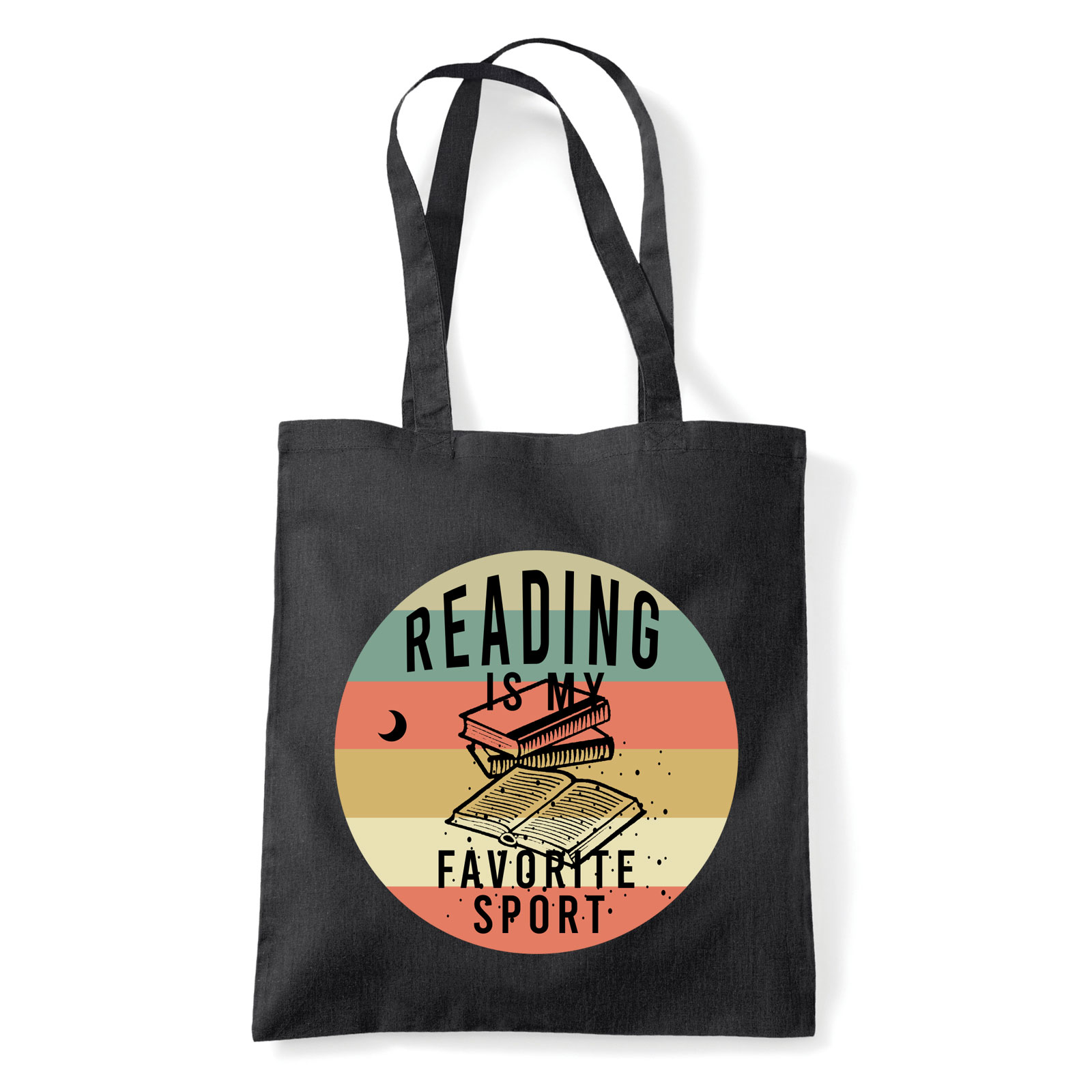 Olvasás reading könyvek Fekete Shopper Vászontáska