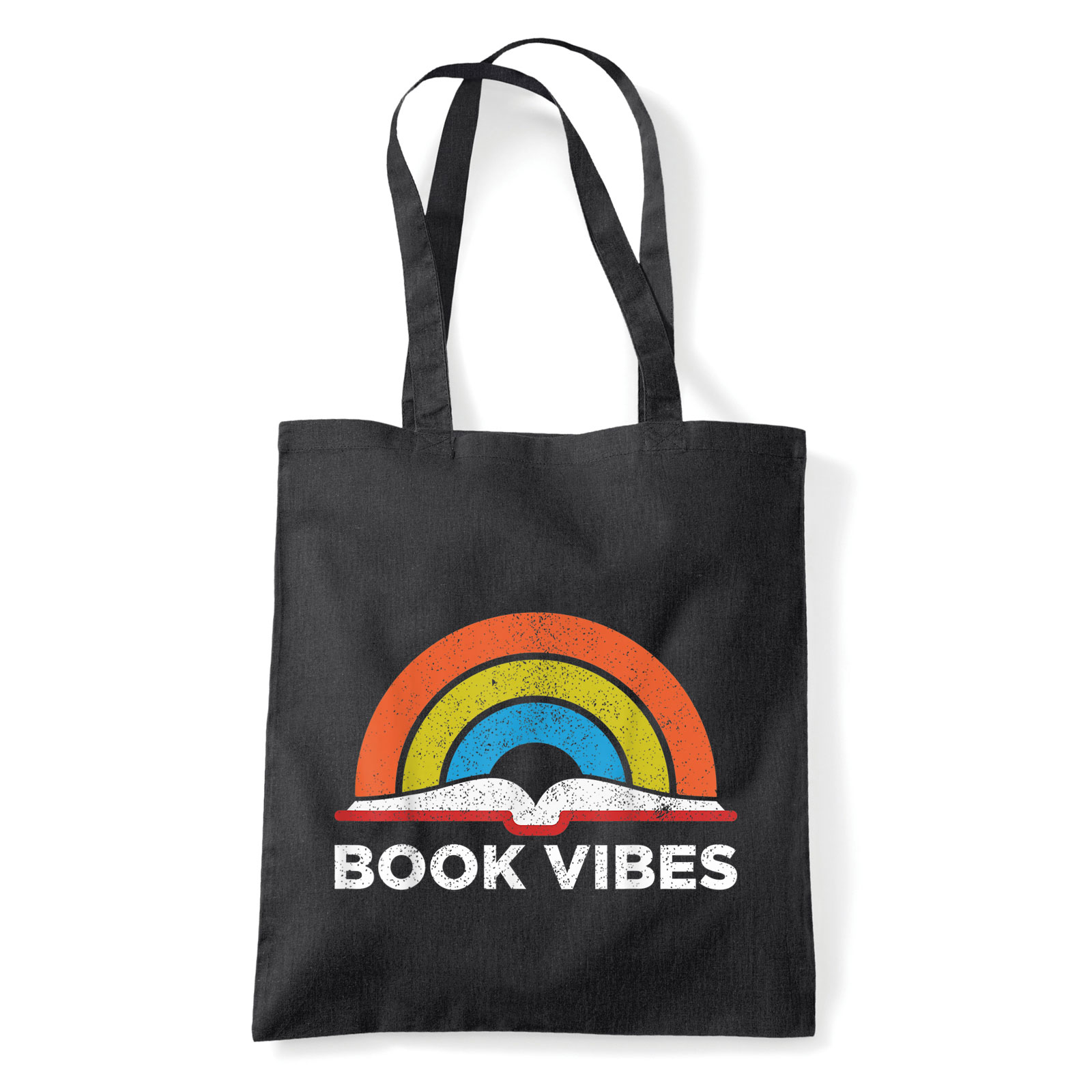 könyvek könyv book olvasás Fekete Shopper Vászontáska