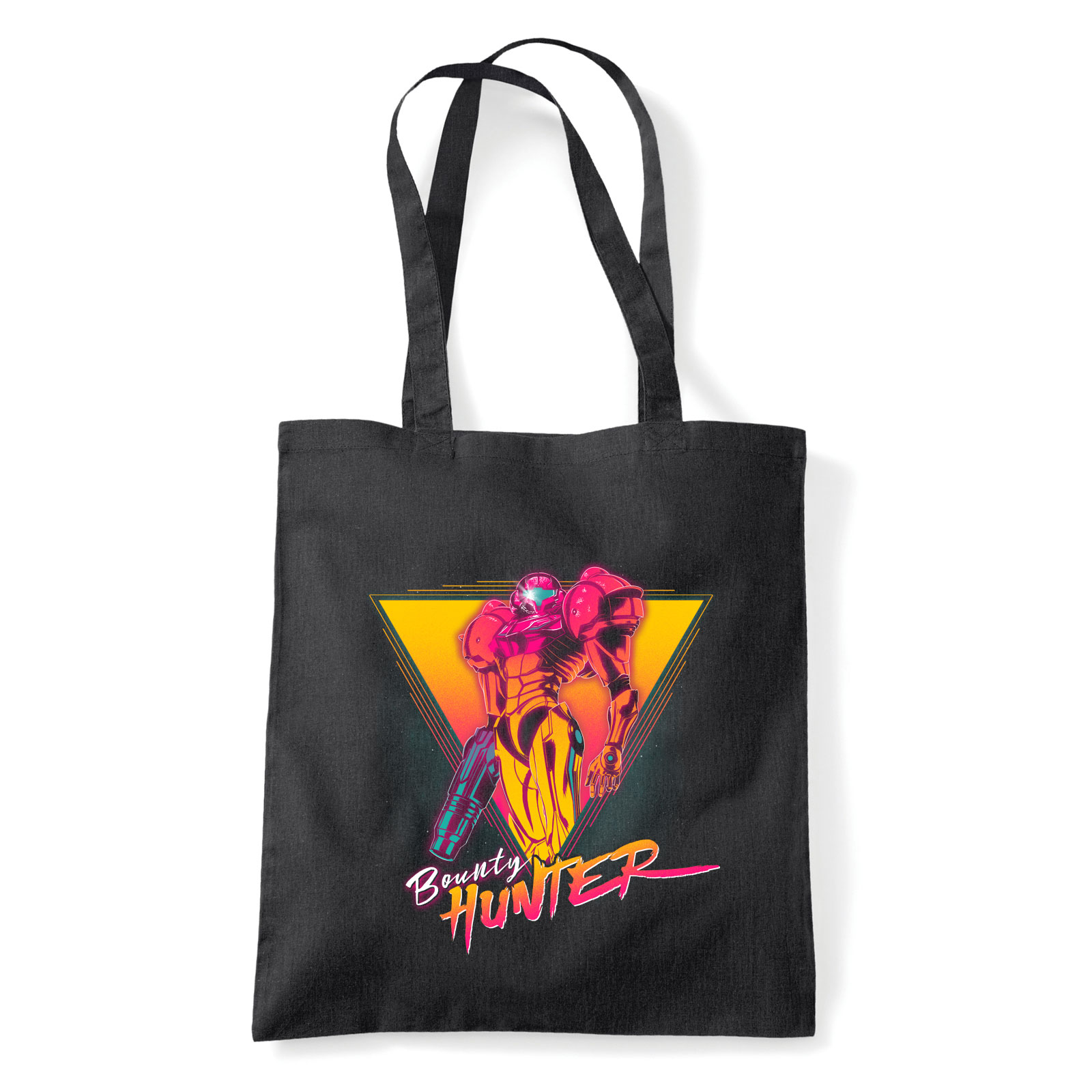 metroid Fekete Shopper Vászontáska