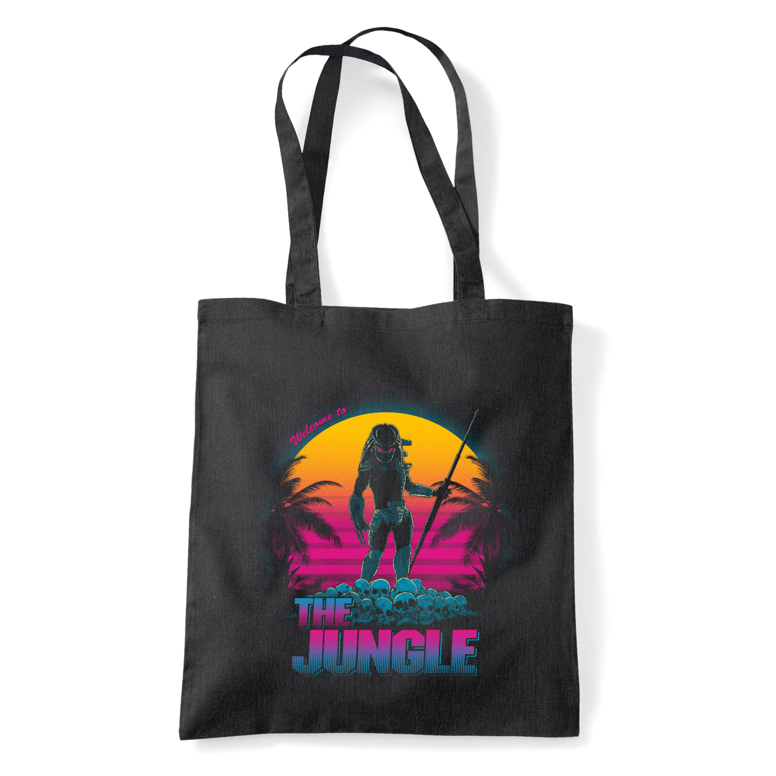 predator Fekete Shopper Vászontáska