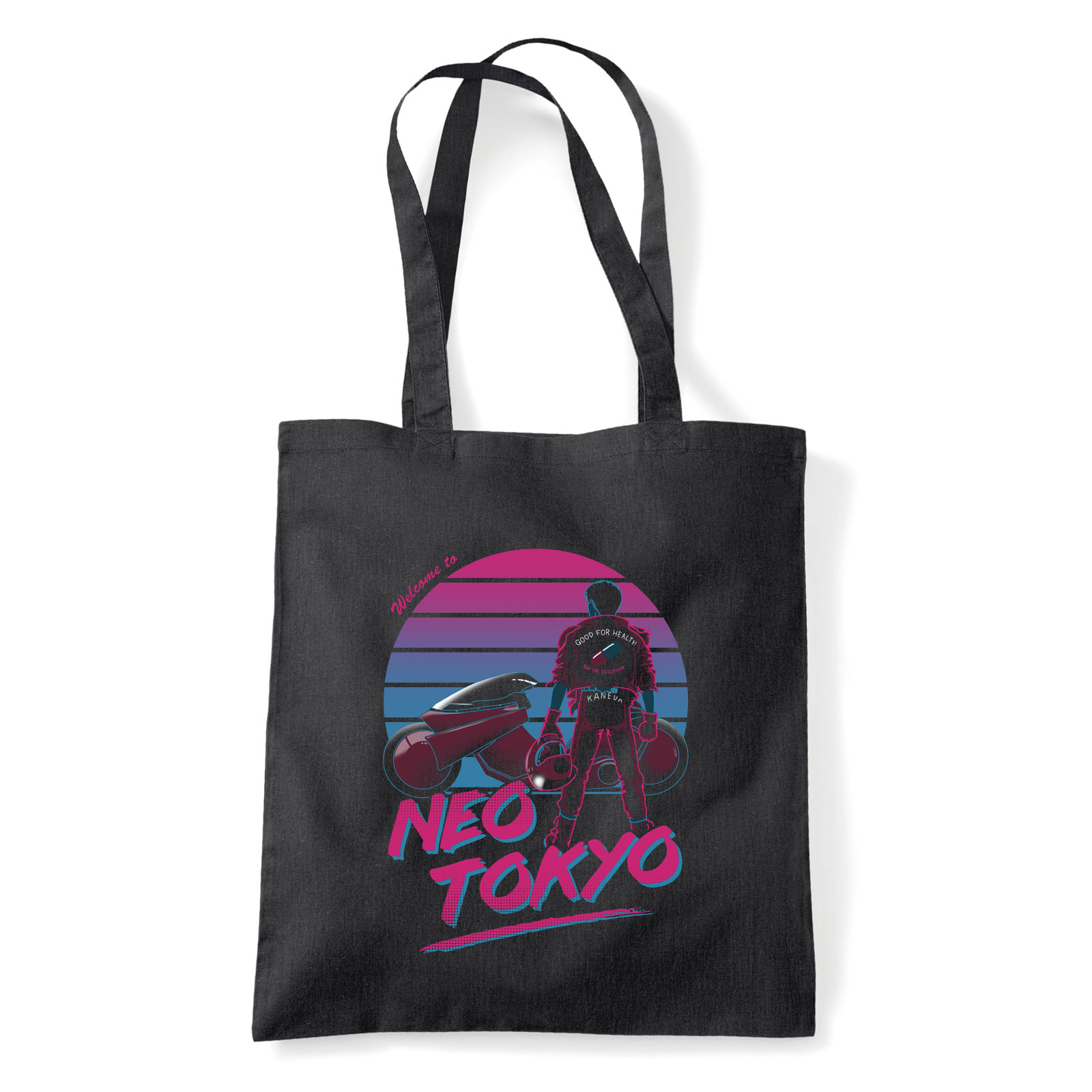 neo tokyo Fekete Shopper Vászontáska